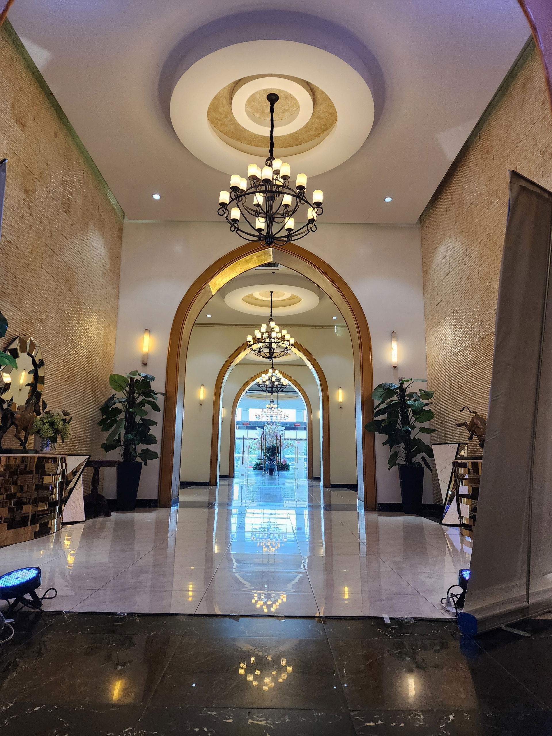 Hallway of Palacio del Sur