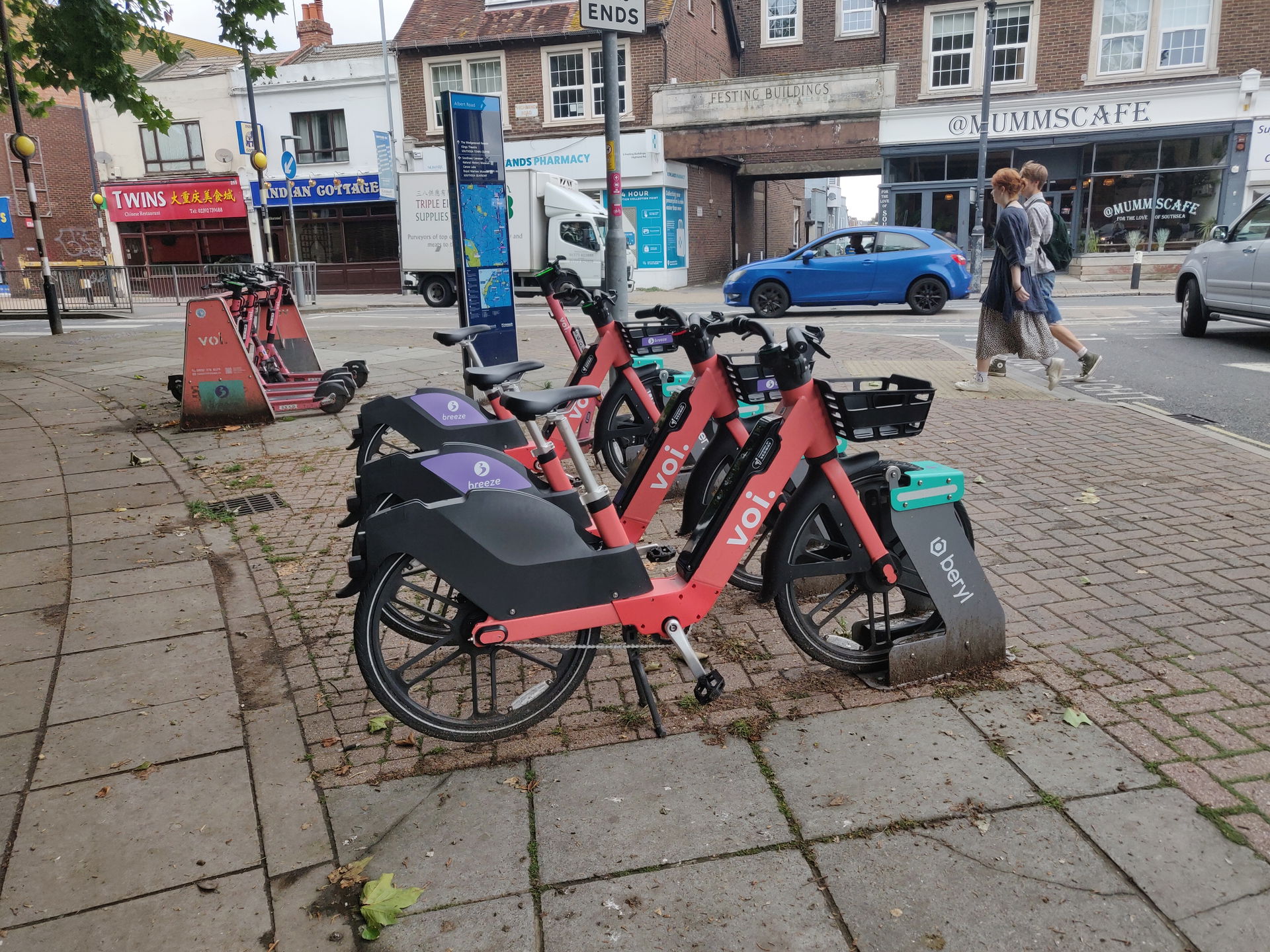 Voi bike share scheme in Portsmouth