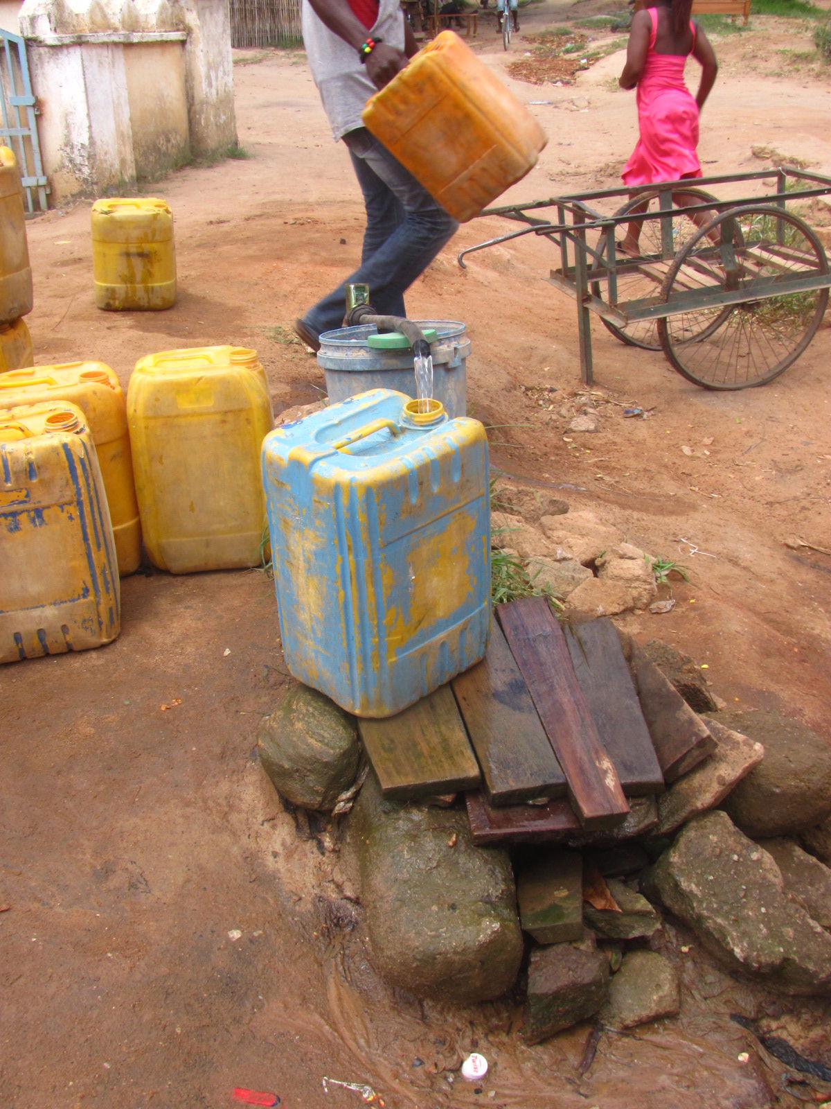 In January 2013 this was a source of water for many homes and b…