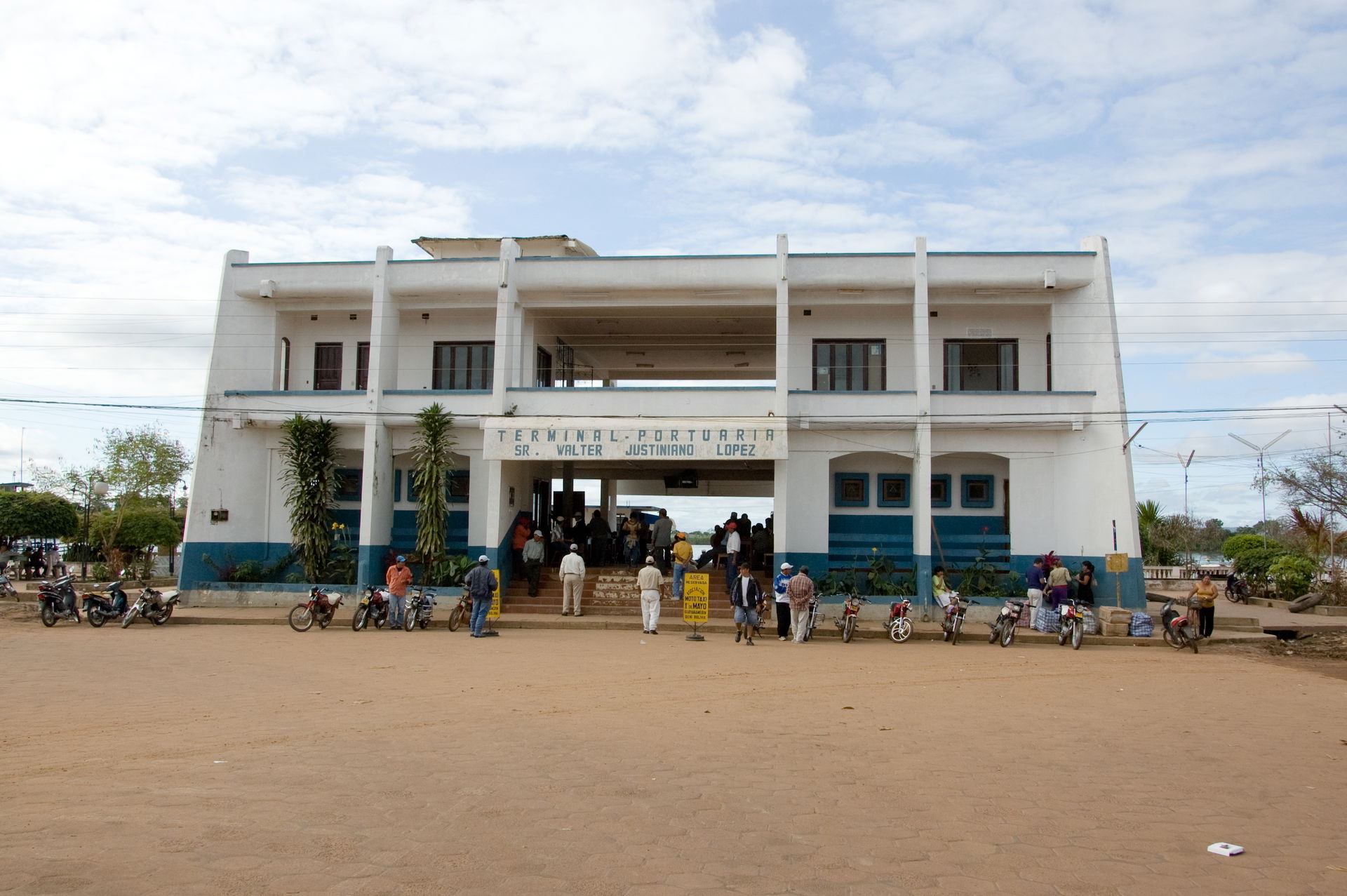 Guayaramerín, Beni, Bolivien. Passagierhafen für die Überquerun…