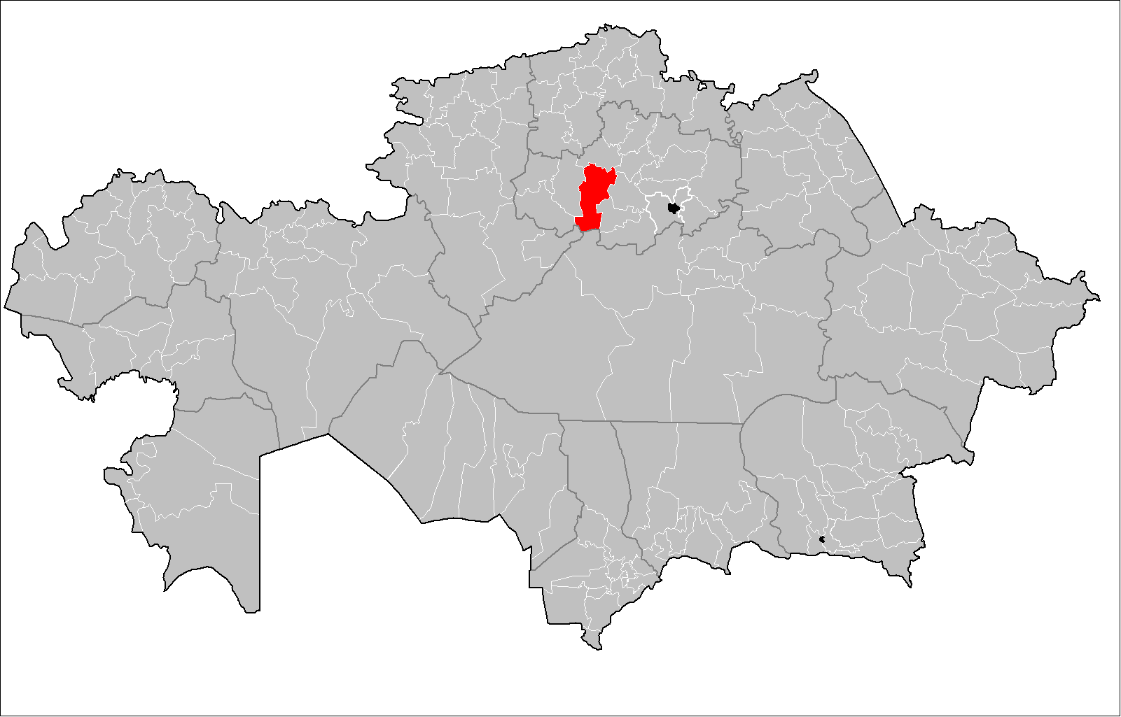 Map of the rayons of Kazakhstan. Created by Rarelibra 16:49, 3 …