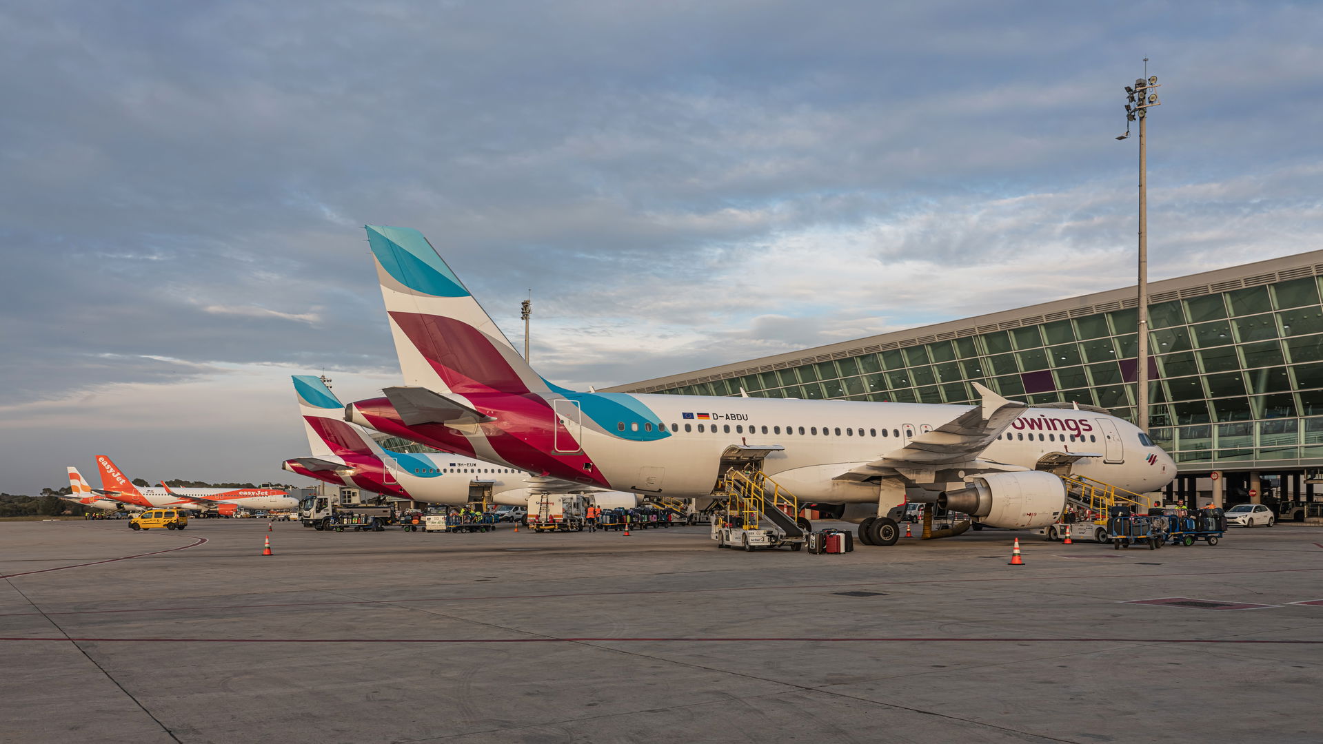 Airport of Palma, Mallorca, Spain