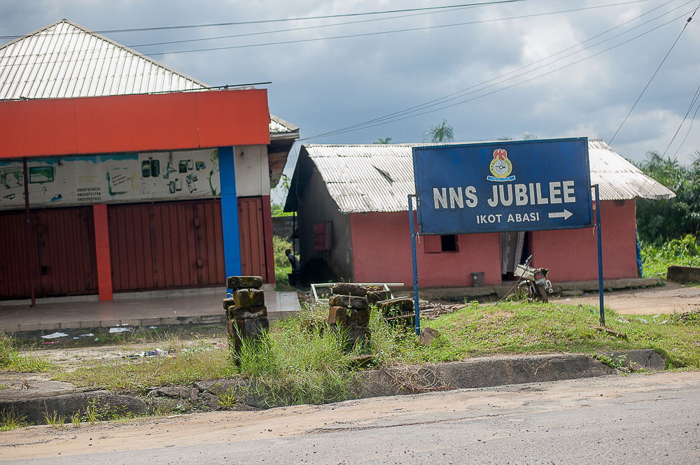 NNS Jubilee signpost, Ikot-Abasi, Cross Rivers state