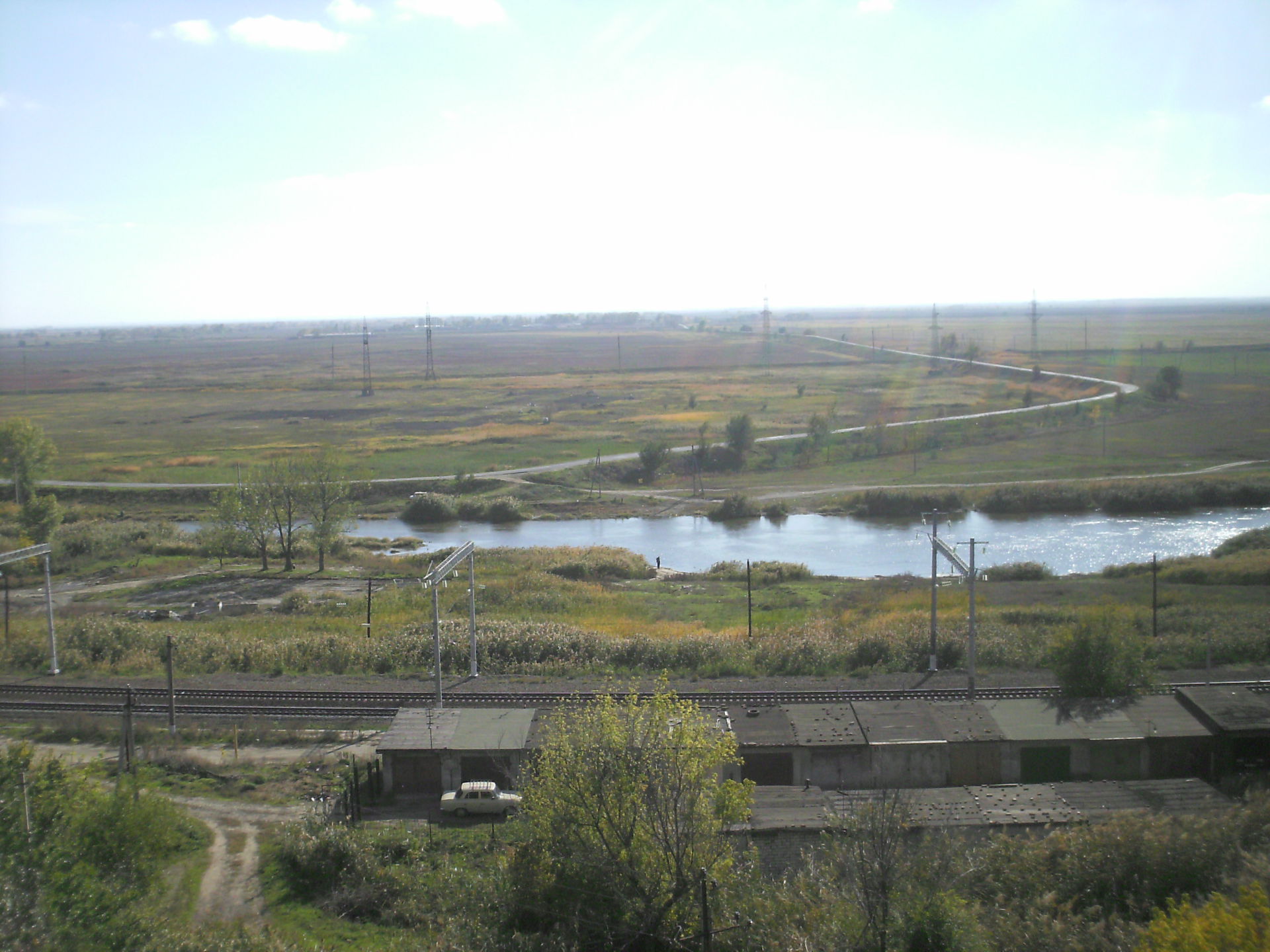 Река Аксай в Новочеркасске