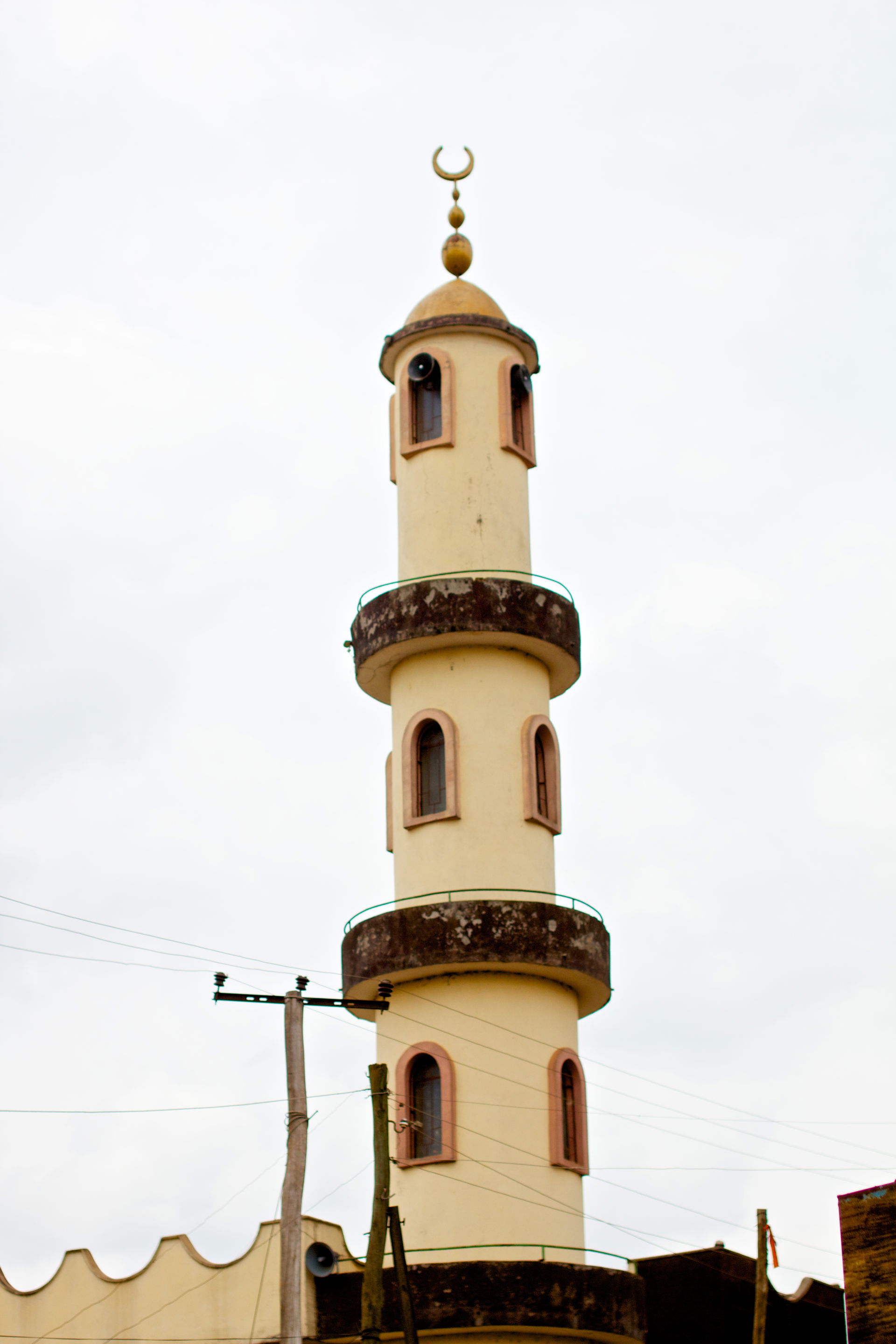 A mosque minaret in Jimma, the capital of the Oromia region in …