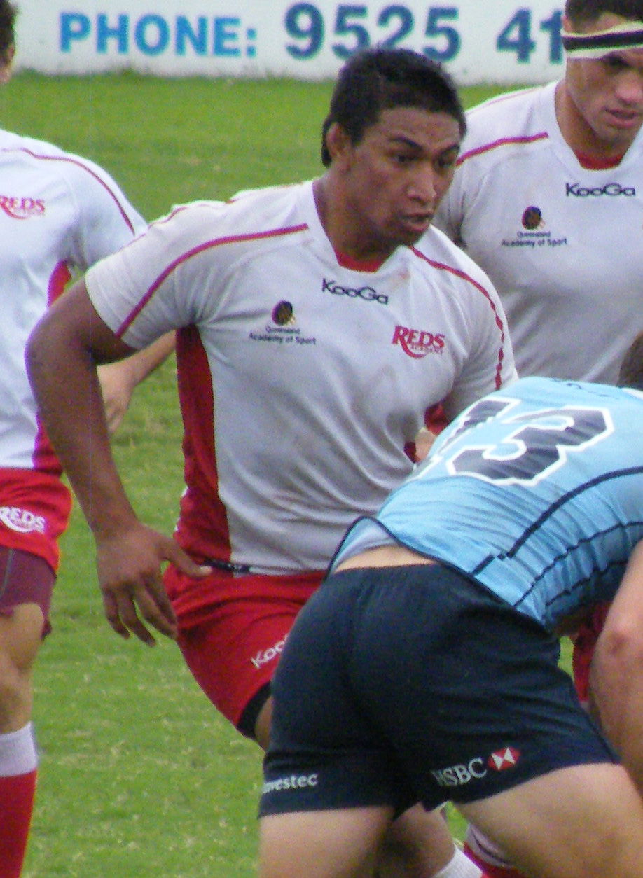 Poutasi Luafutu of the Queensland Reds