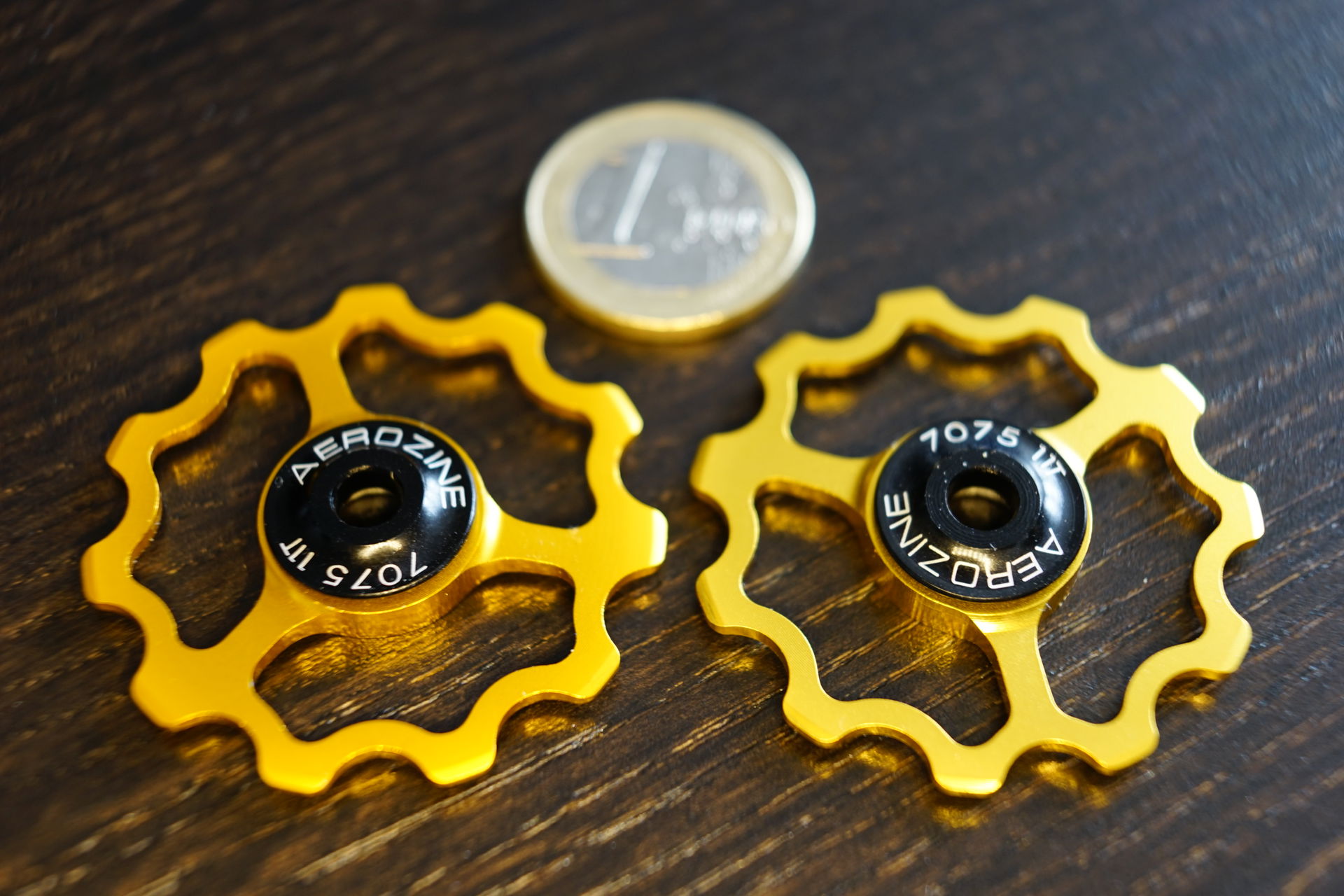 Pulley wheels for a bicycle rear derailleur, Aerozine PL1.0, 70…
