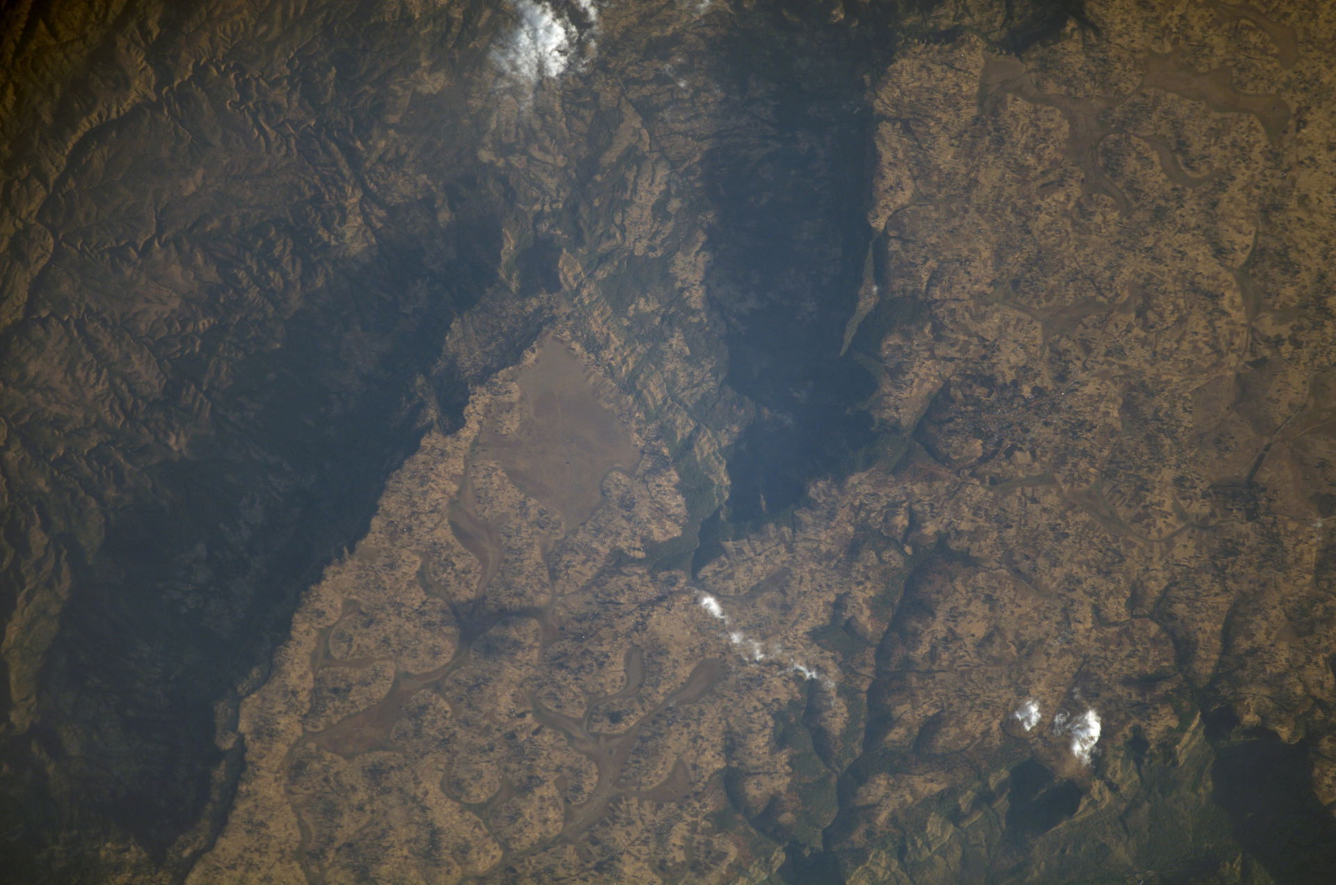 View of Ethiopia taken during ISS Expedition 16.