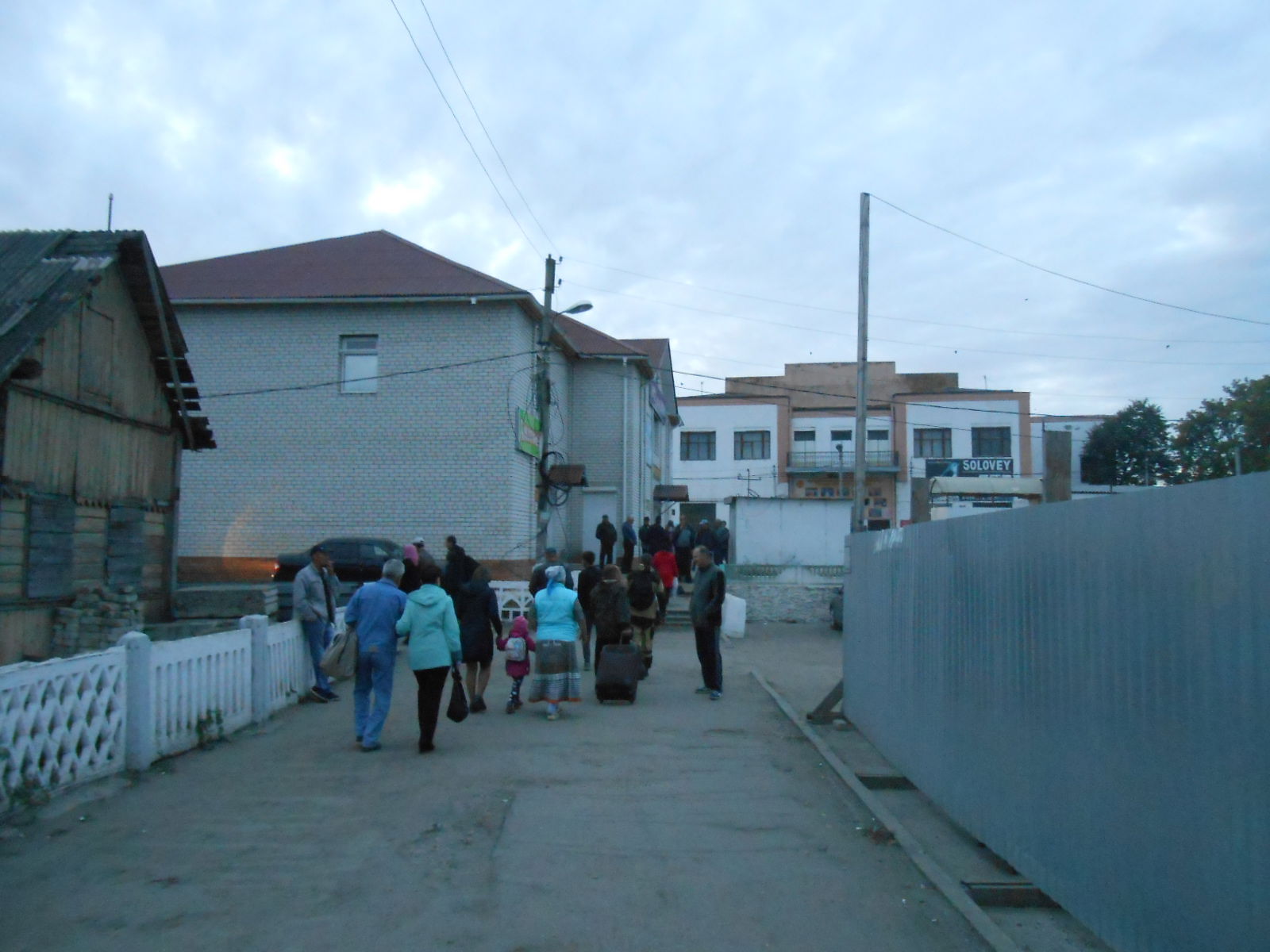 Sasovo culture center, temporary place of railway ticket office