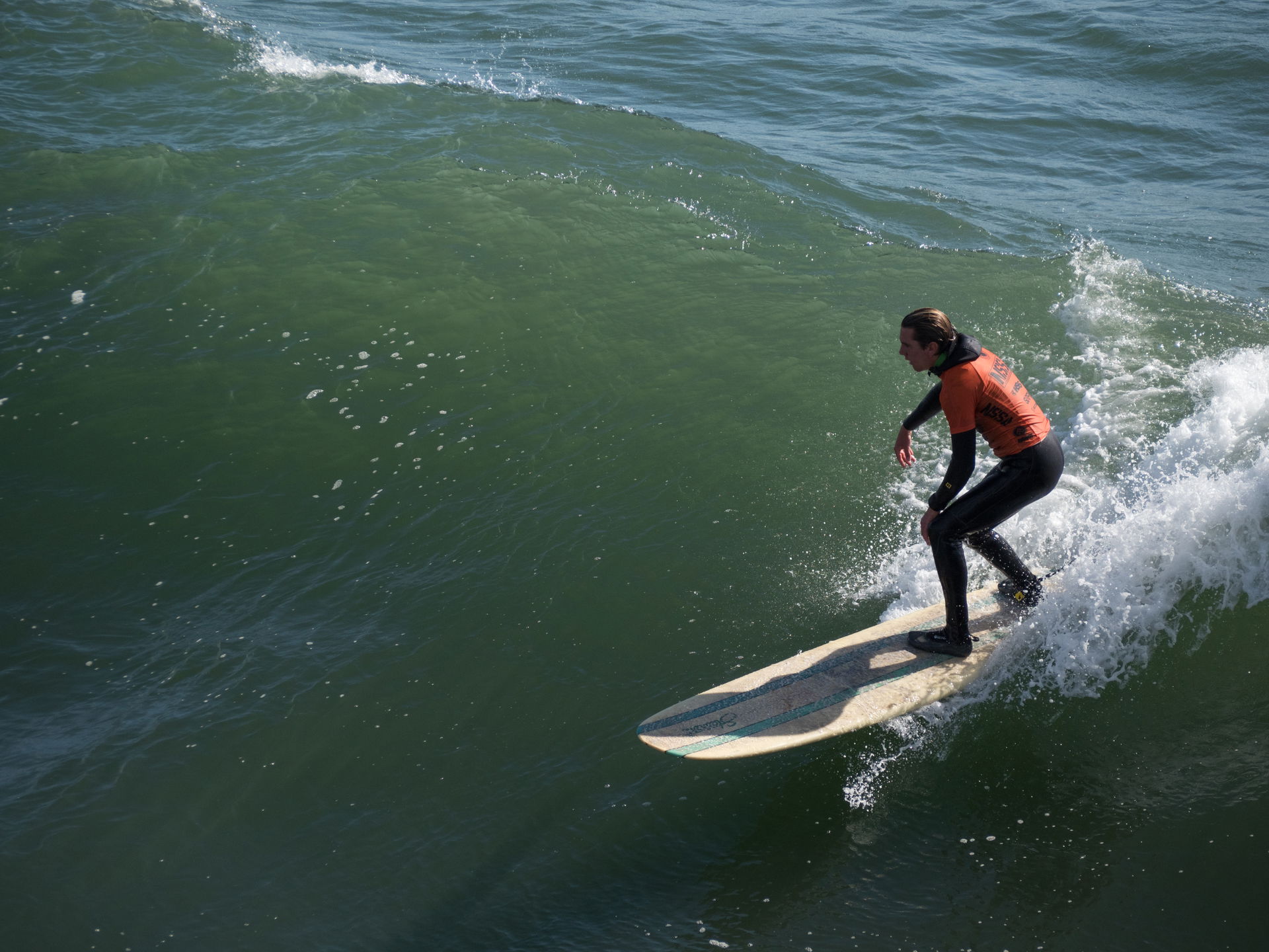 Surfer in Santa Cruz