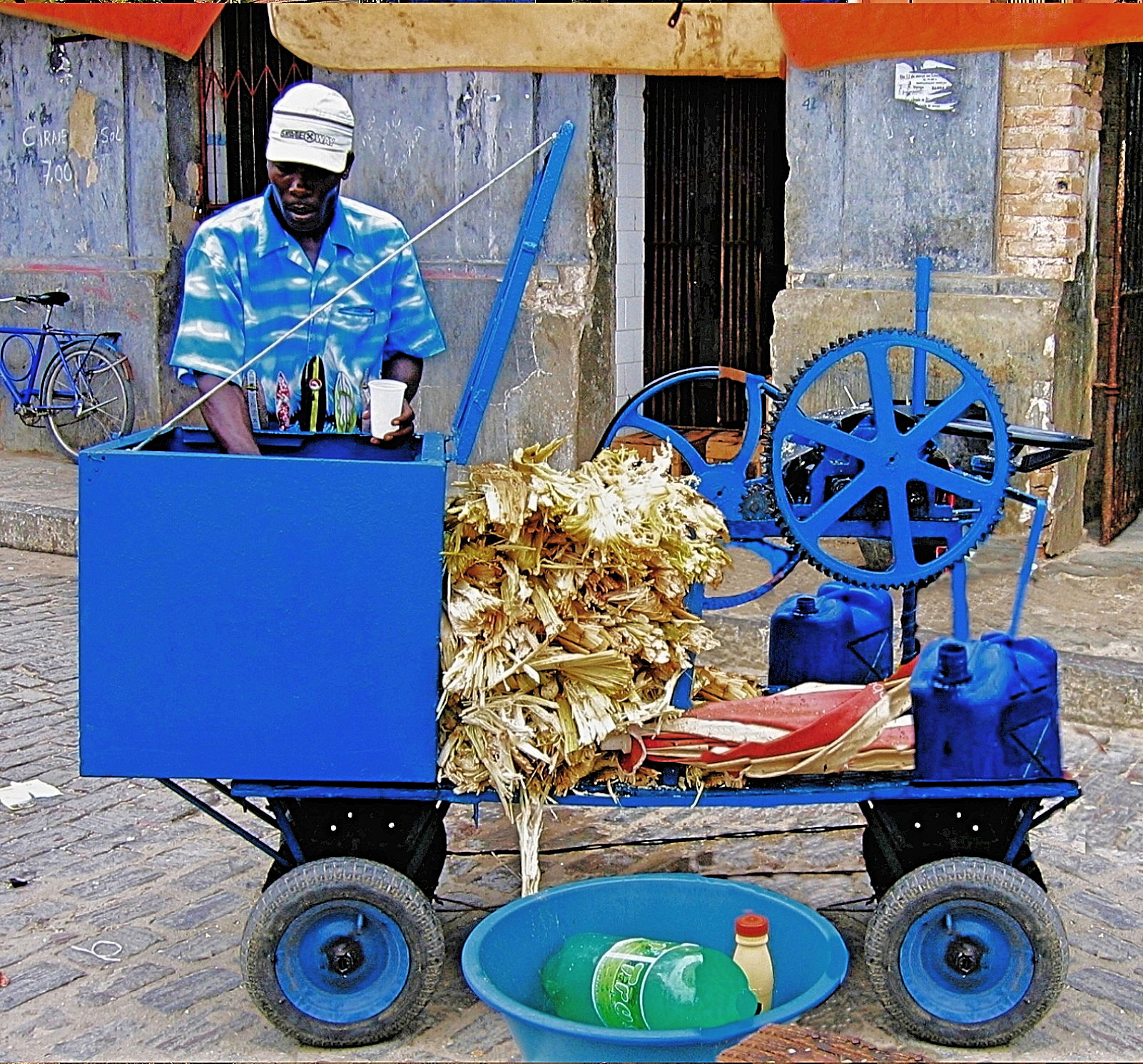 Hand-made cane juice Santo Amaro das Brotas, State of  Sergipe …