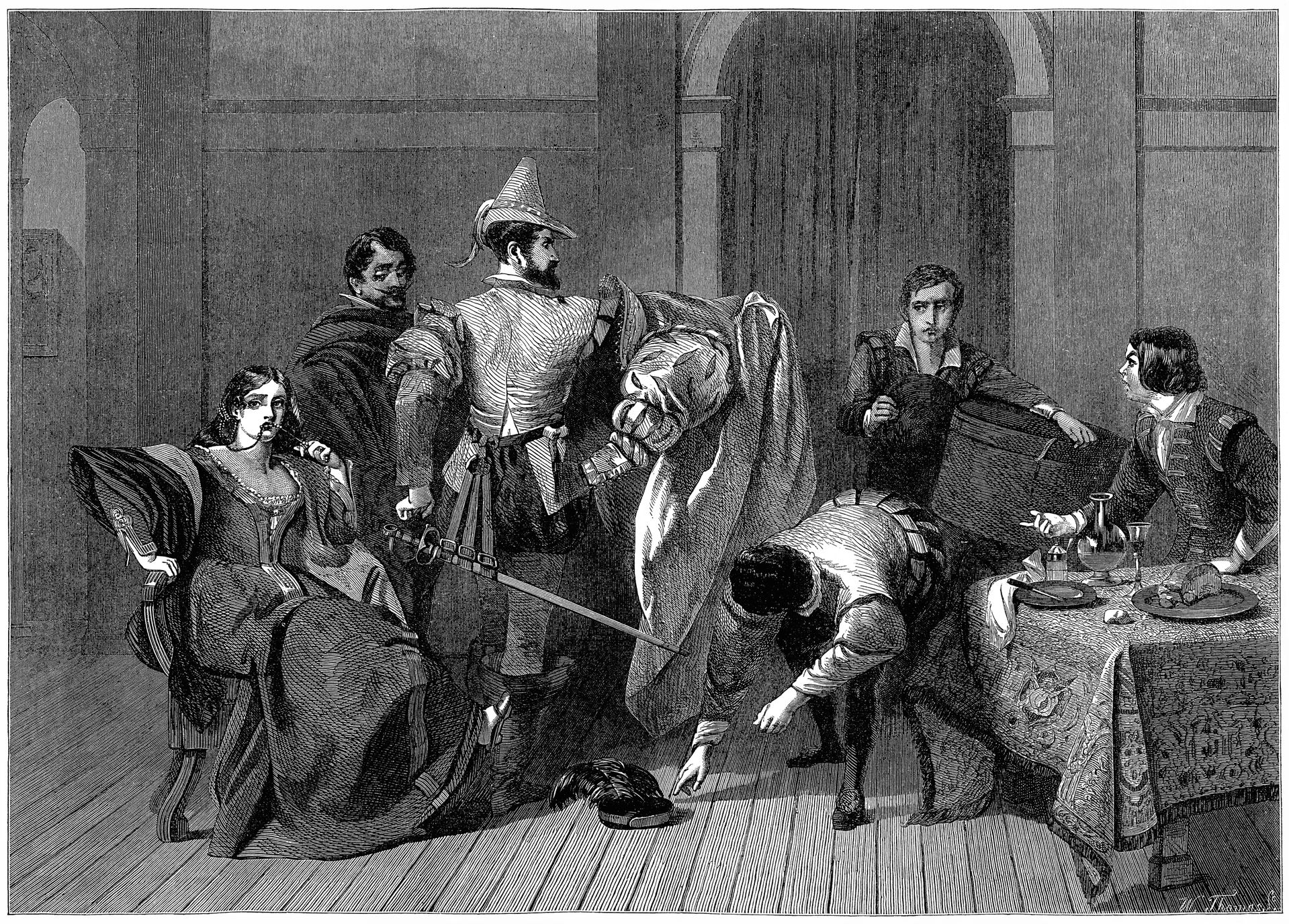 The Taming of the Shrew, by C. R. Leslie