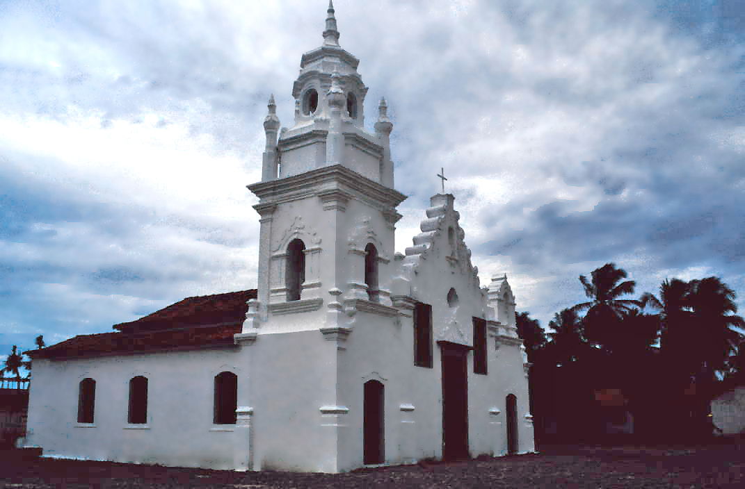 Church of the Conception at Almofaia. Acaraú, Ceará, Brazil.  I…