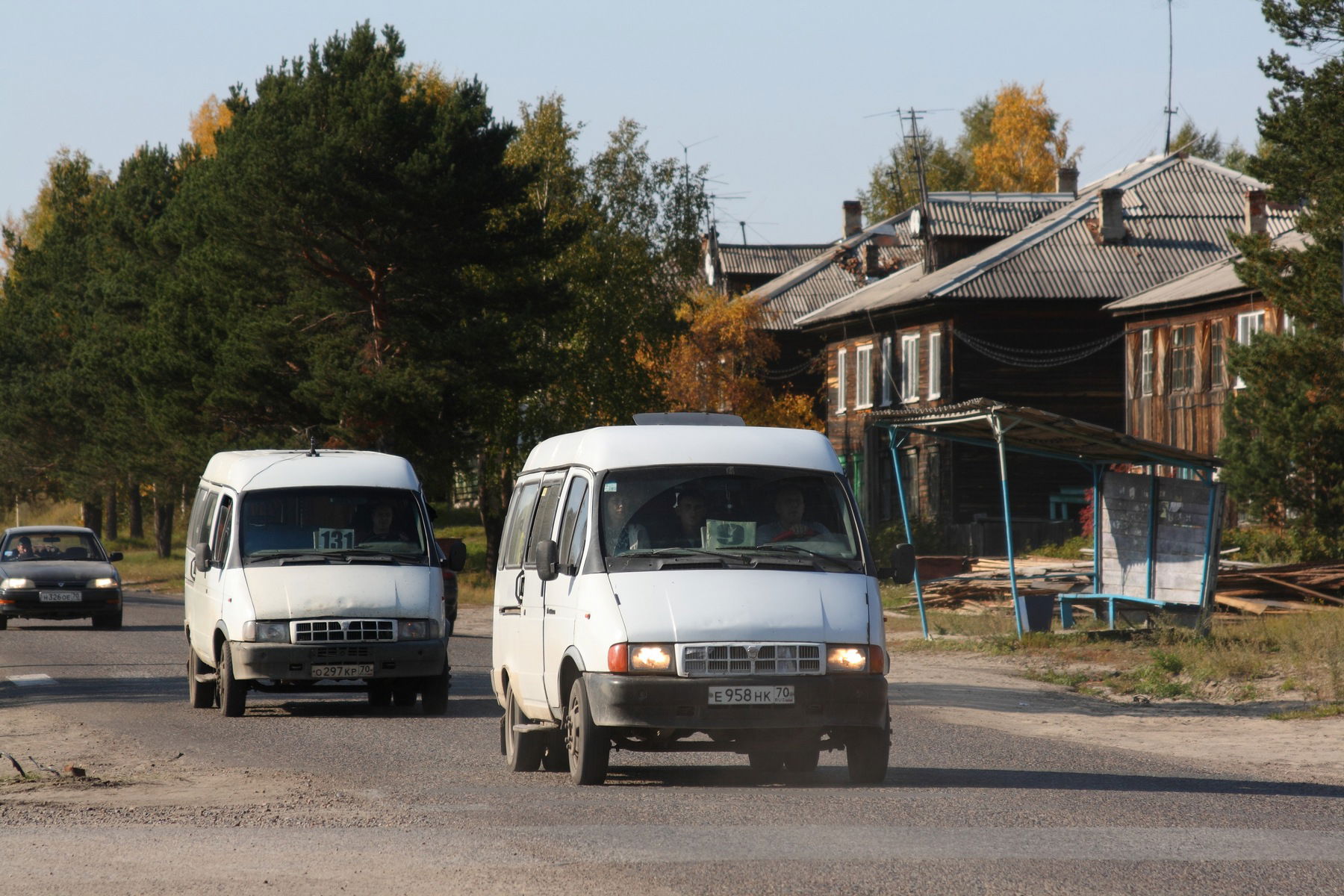 Kolpashevsky minibus.