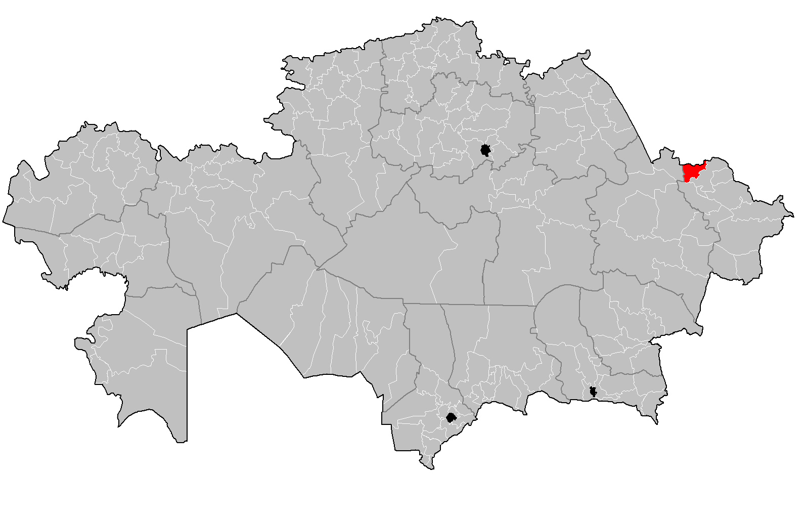 Map of the rayons of Kazakhstan. Created by Rarelibra 16:49, 3 …