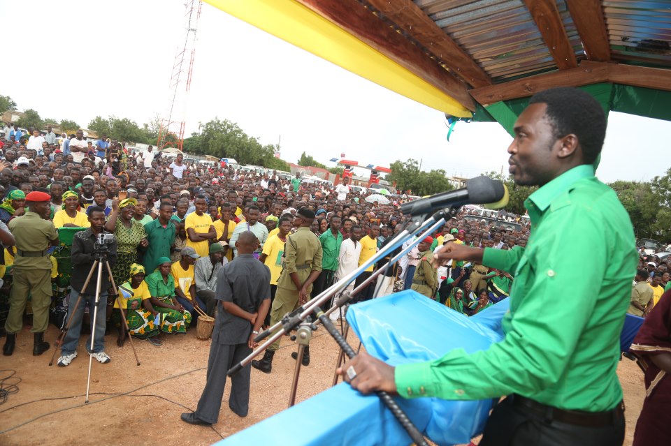 Hamisi Kigwangalla in Nzega
