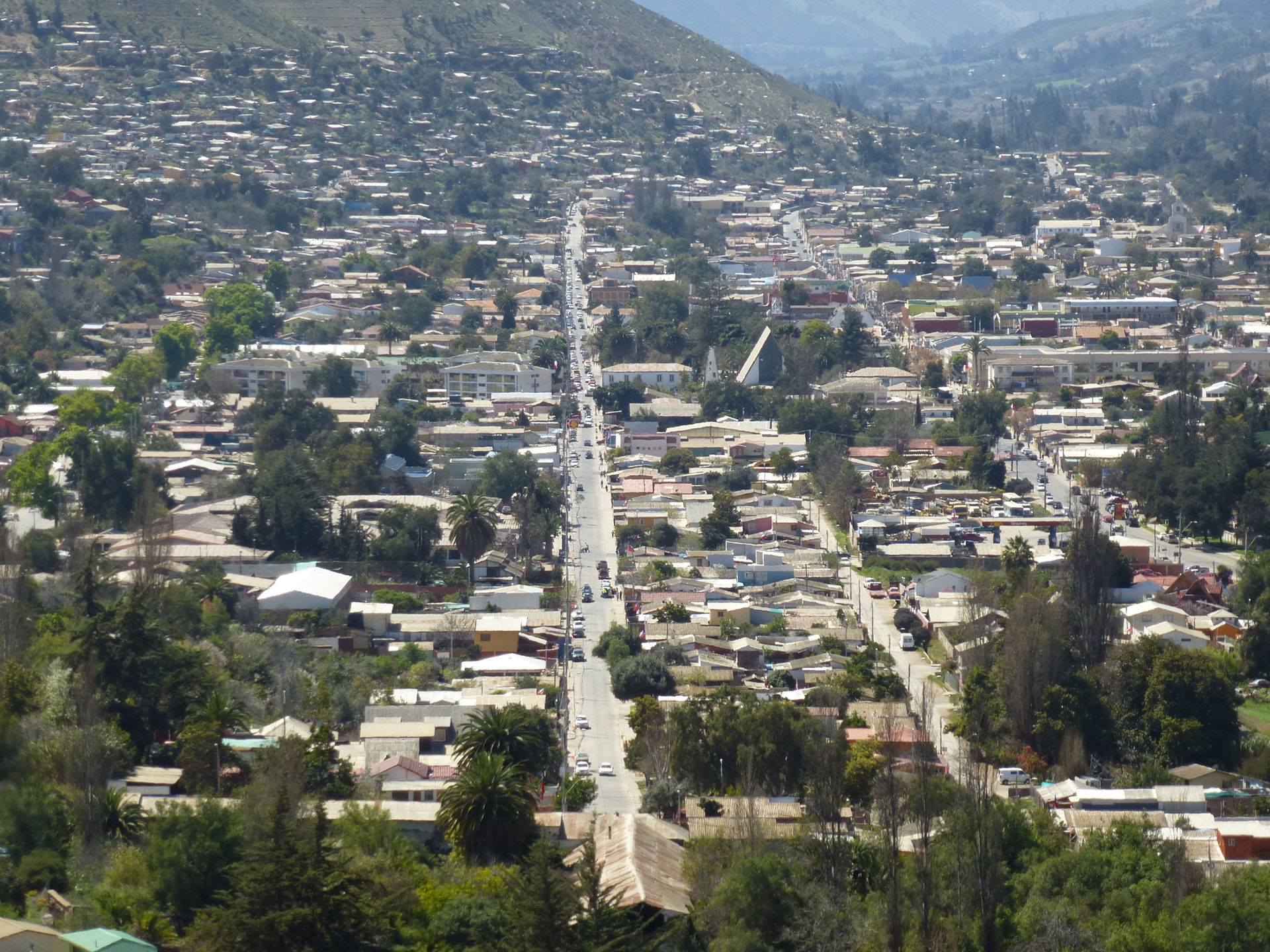 Illapel city.