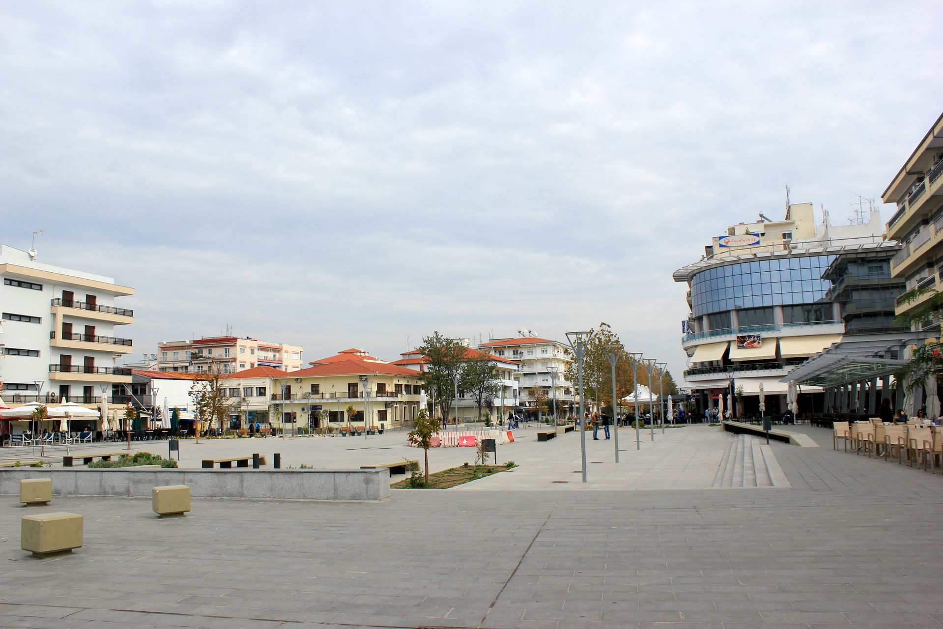 Im Stadtzentrum von Orestiada, Griechenland.