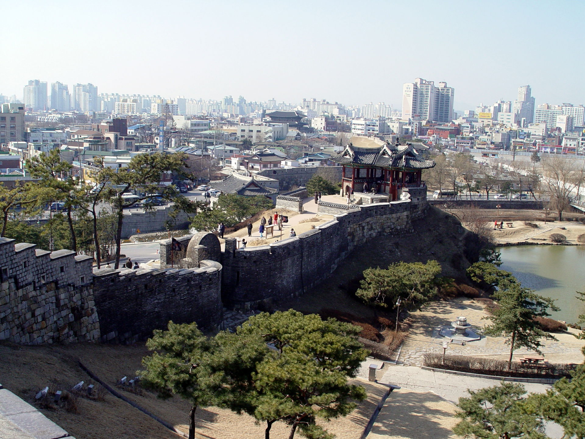 Third North Secret Gate and North-East Pavilion, Hwaseong Fortr…