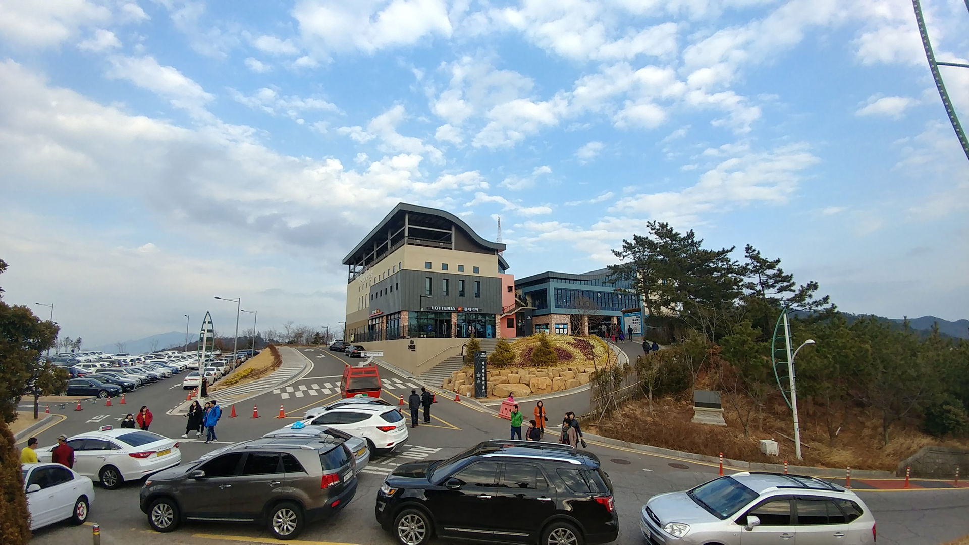 여수케이블카 정류장