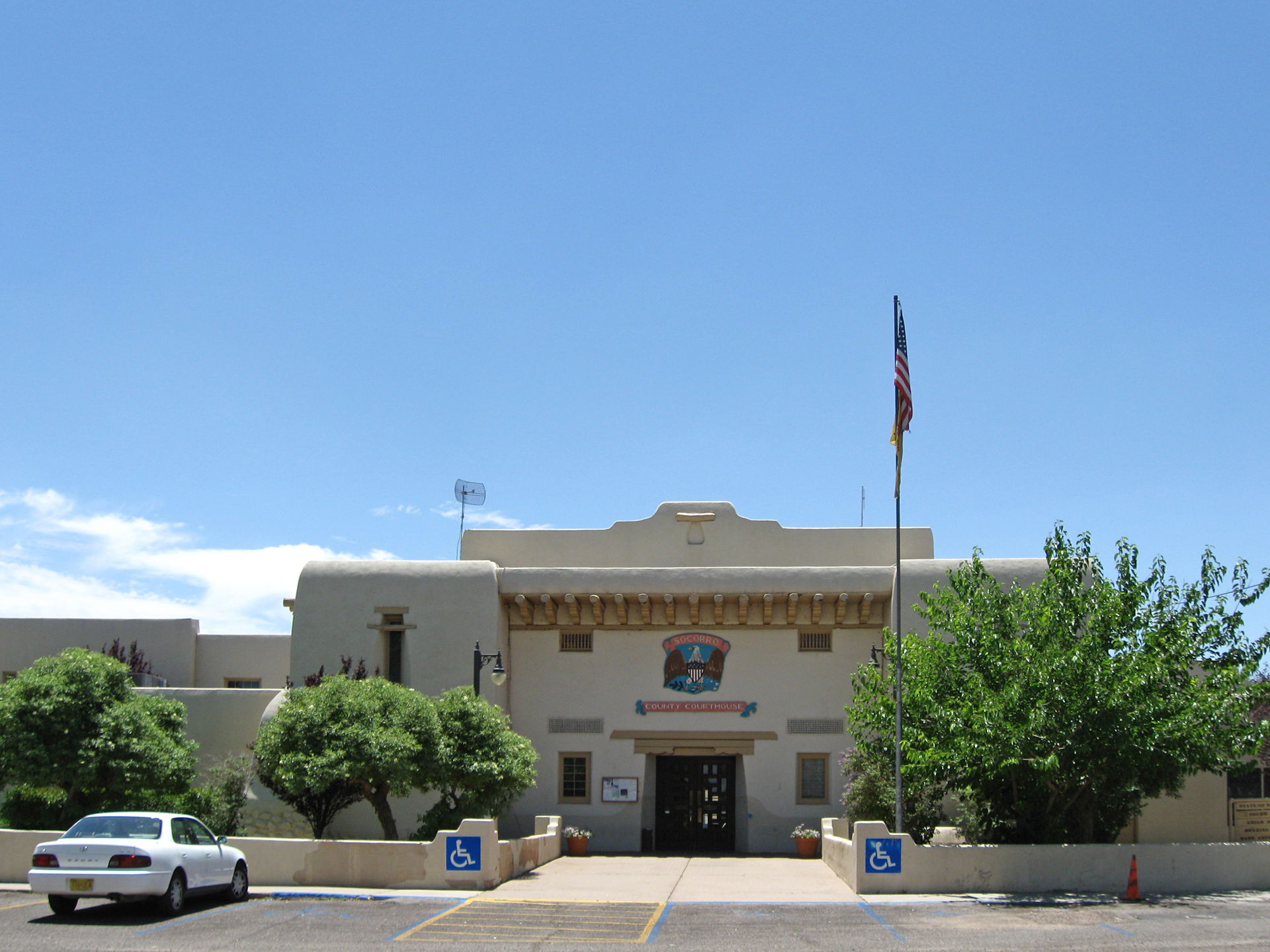 Socorro County (New Mexico) Court House, located at 200 Church …