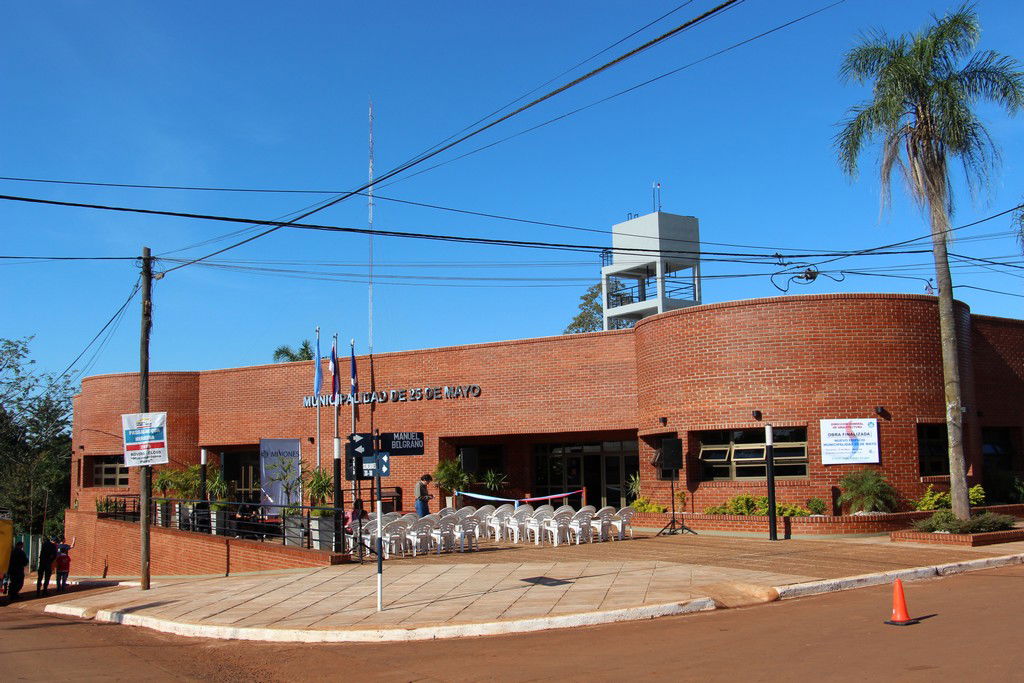 Municipalidad de 25 de Mayo, en la provincia de Misiones, Argen…