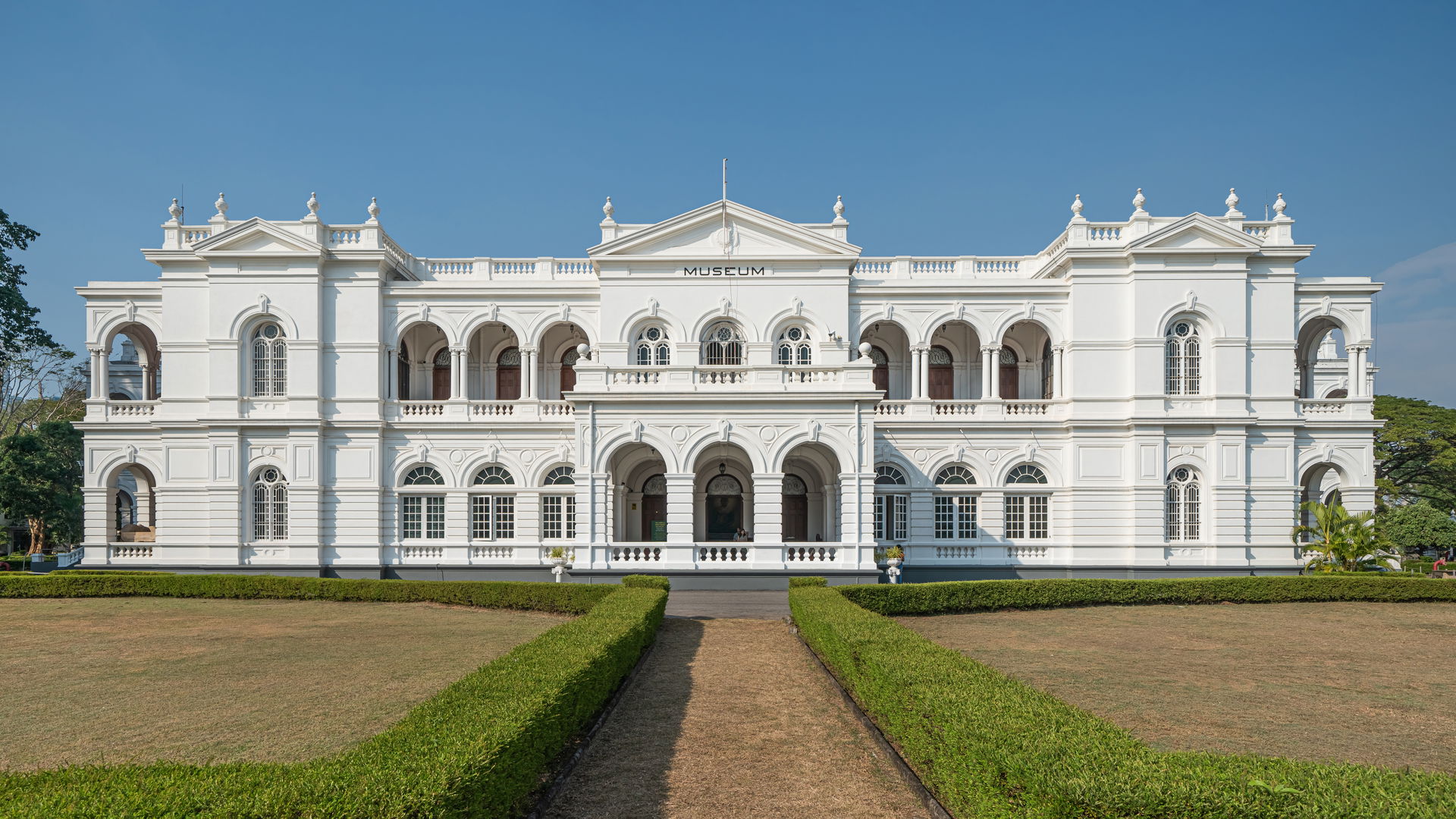 National Museum building in Colombo, Sri Lanka