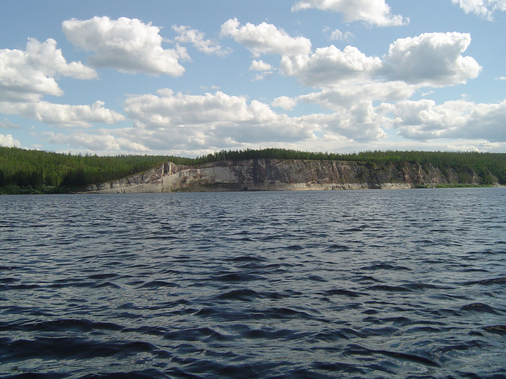 "crocodile" on Aldan-river, Siberia, Yakutia