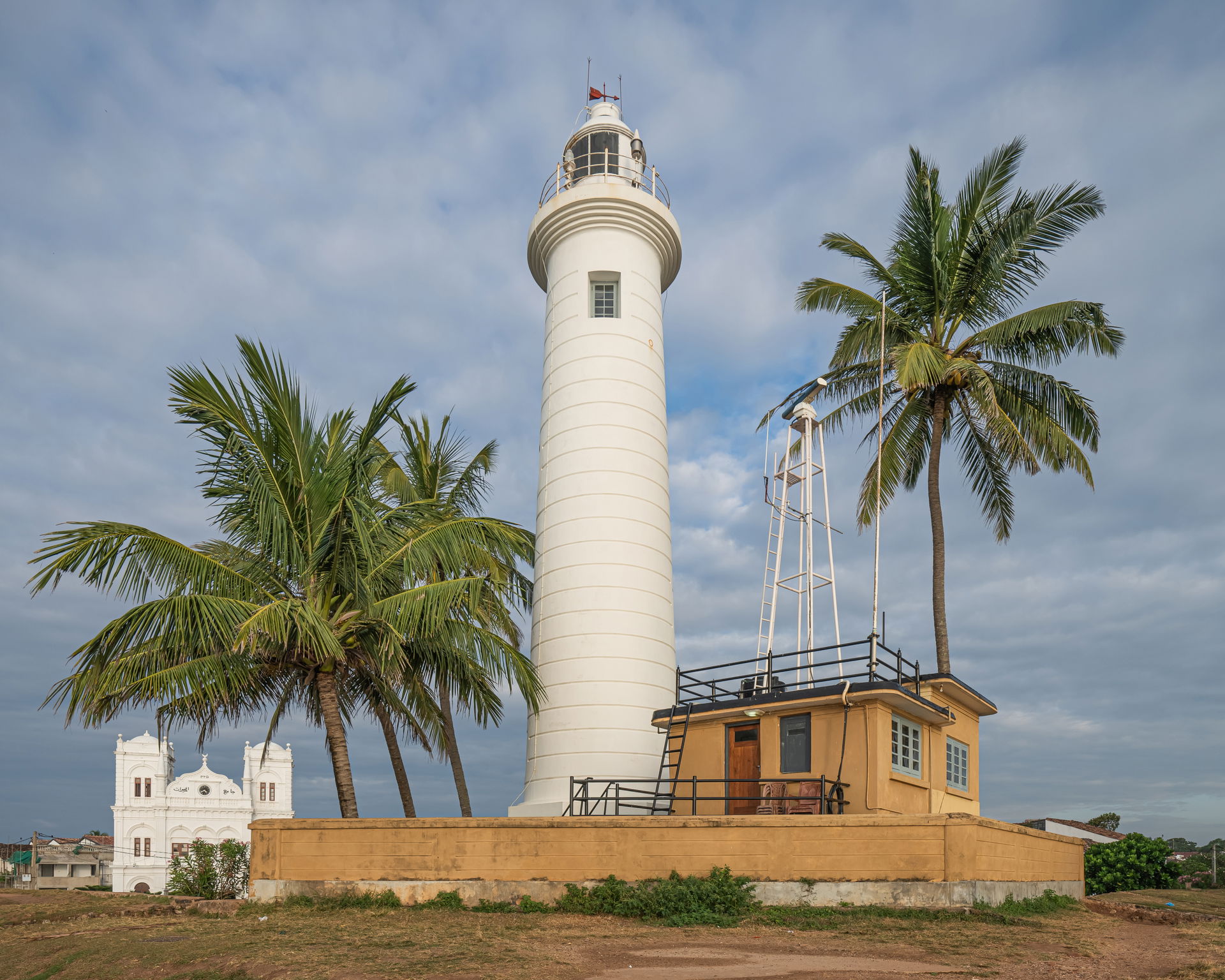 Lighthouse in the Dutch Fort of Galle, Sri Lanka