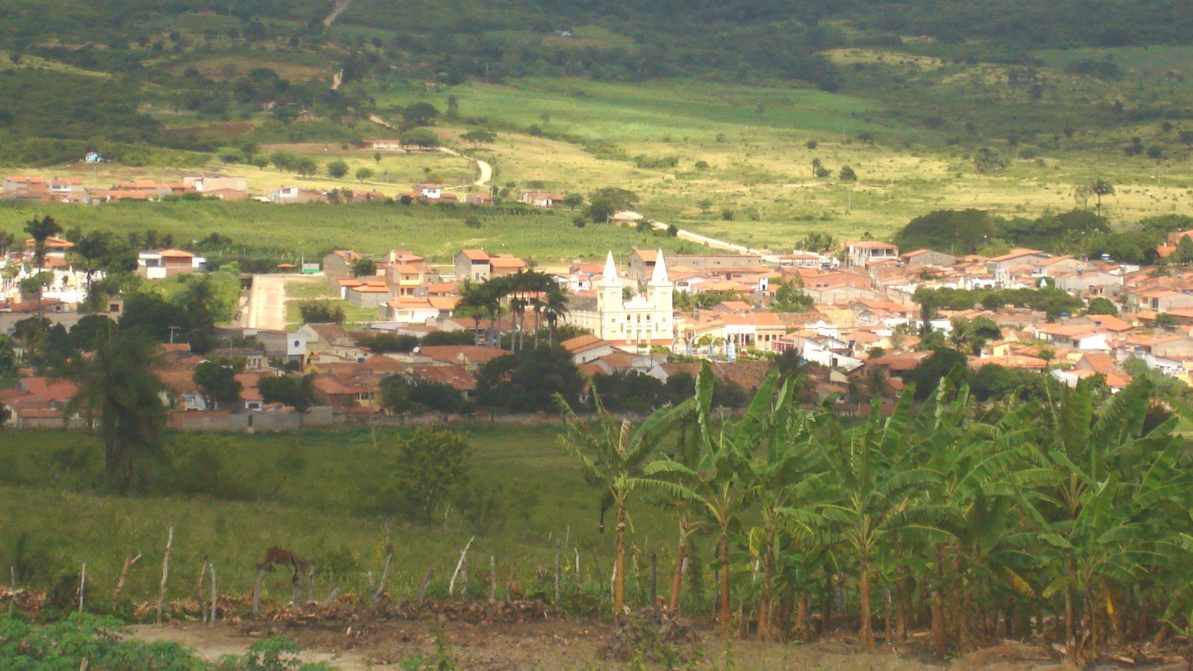 Panorama da cidade de Jardim