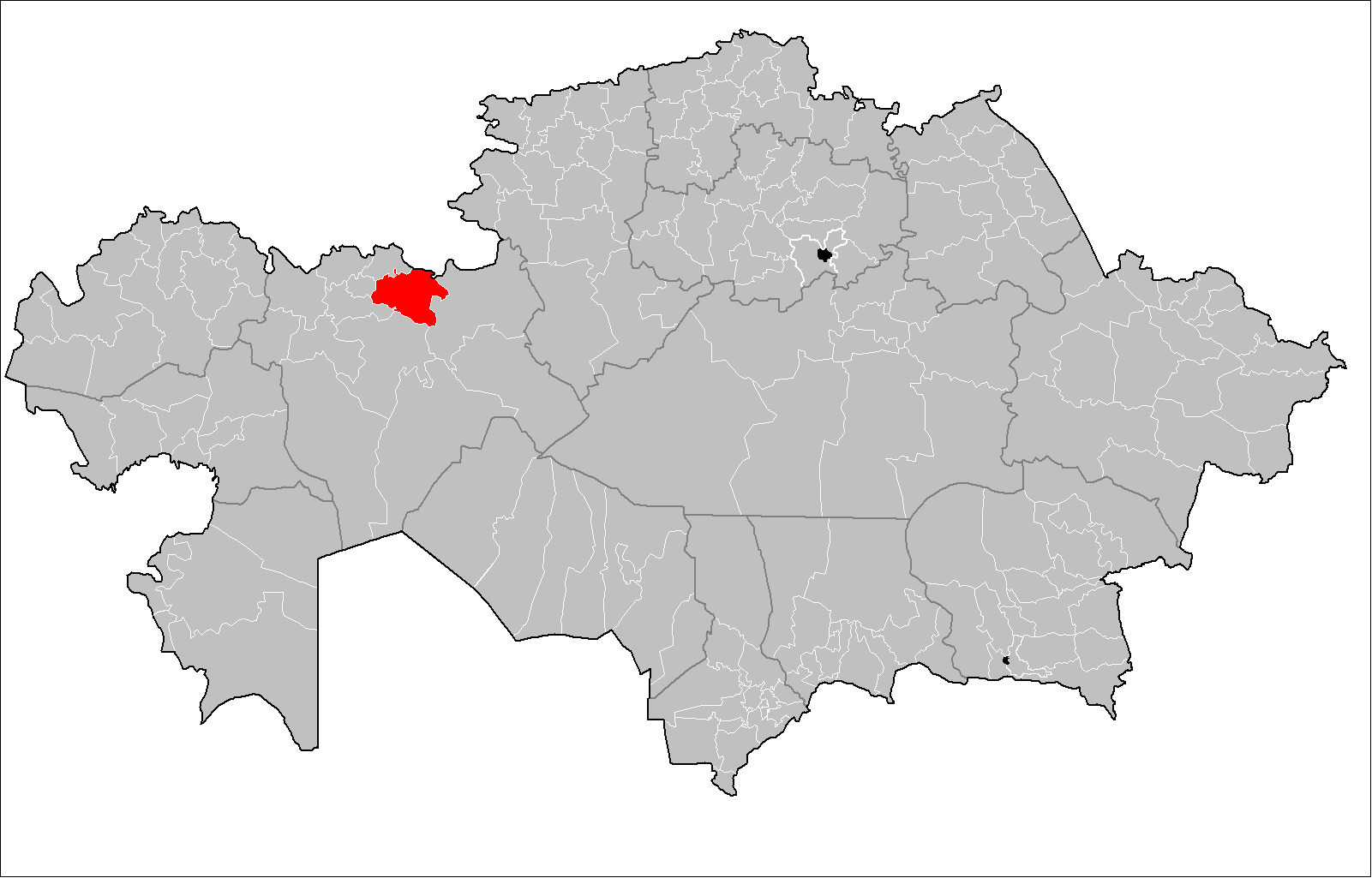 Map of the rayons of Kazakhstan. Created by Rarelibra 16:49, 3 …