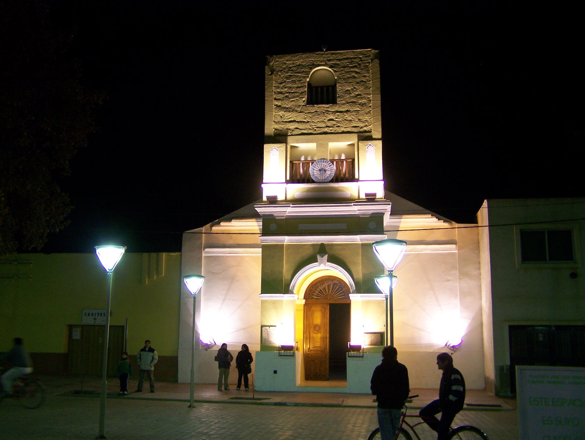 Igleseia de Tunuyán, capital del Valle de Uco, provincia de Men…