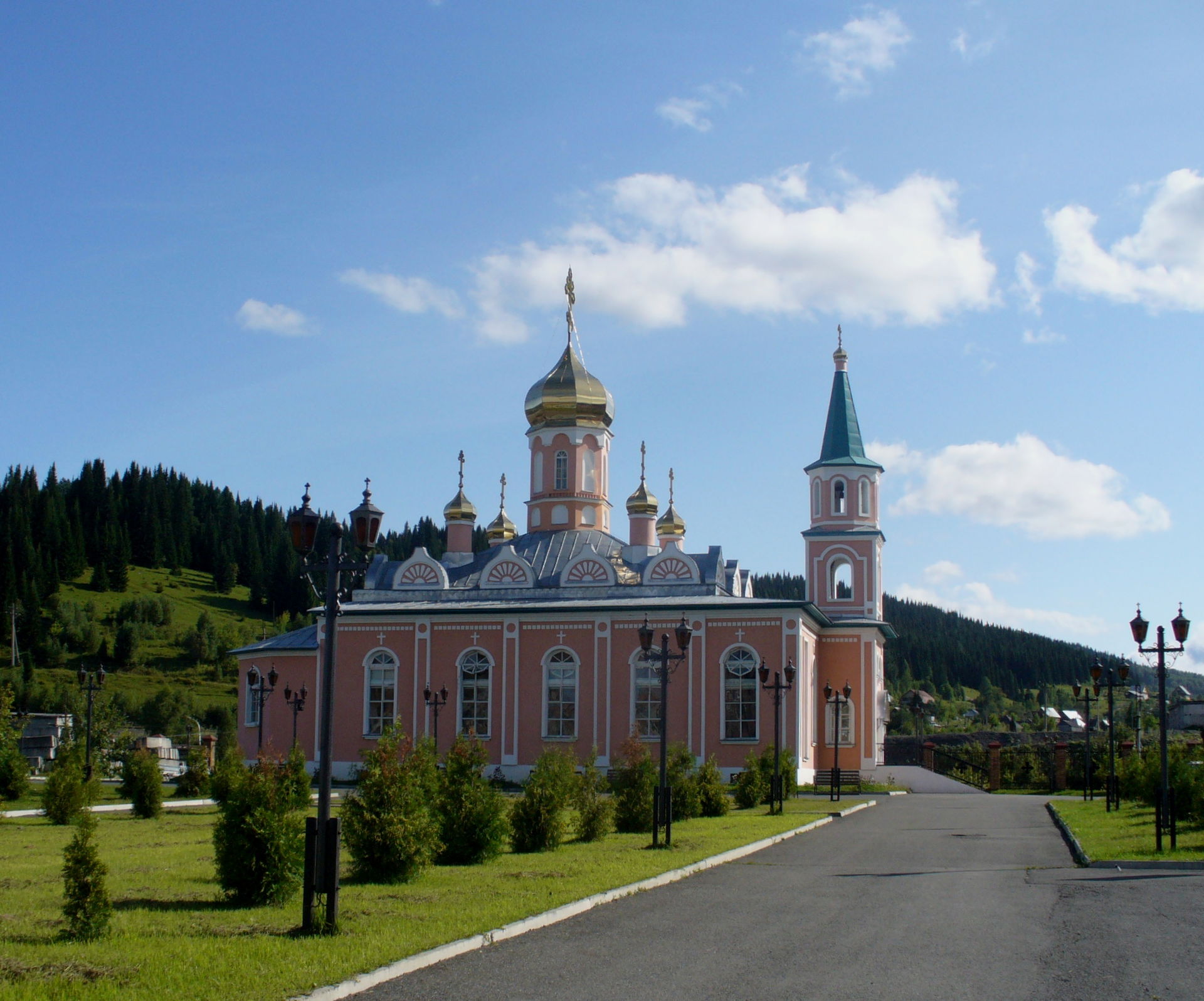Church in Tashtagol, Kemerovo oblast, Russia