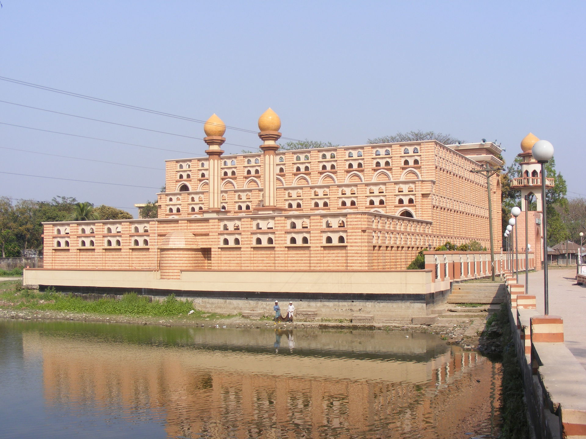Central Jame Mosque of Belabo in Narsingdi, Bangladesh