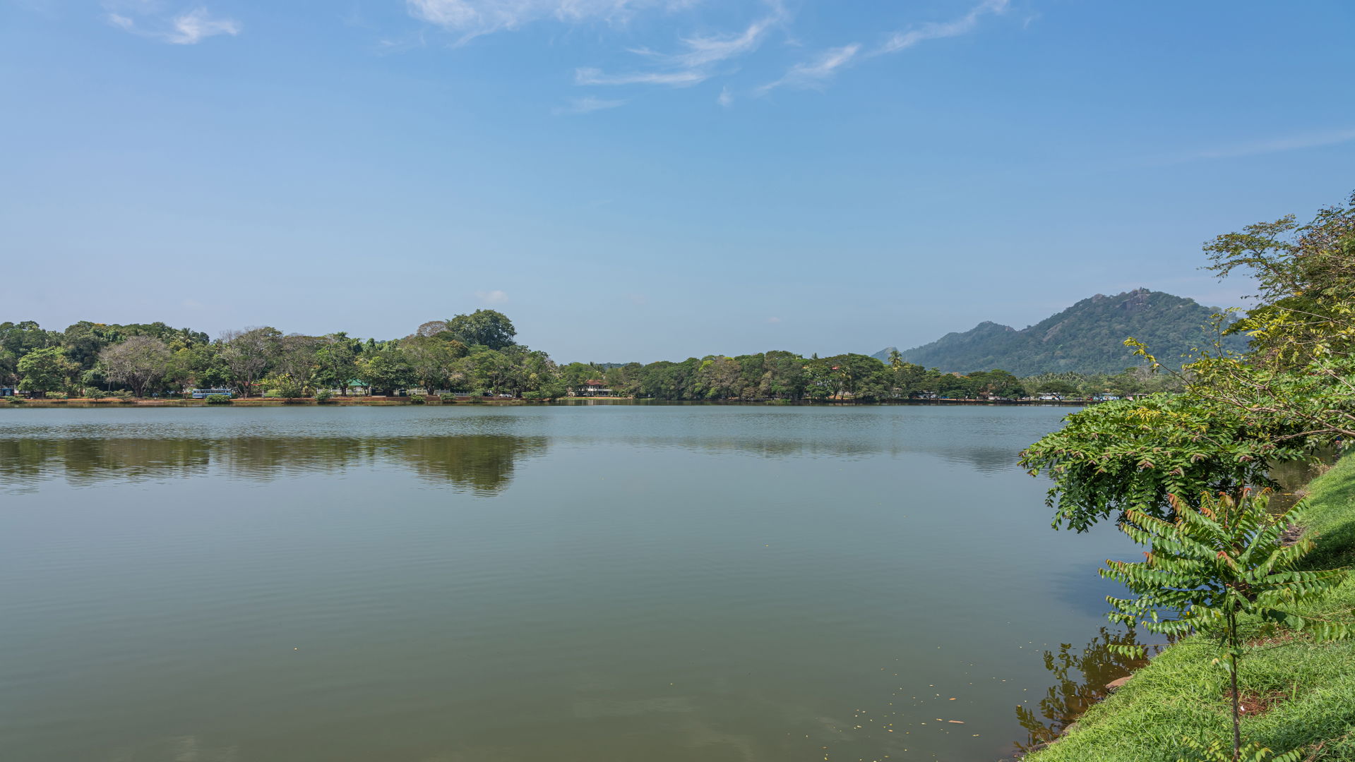 Lake in Kurunegala, Sri Lanka