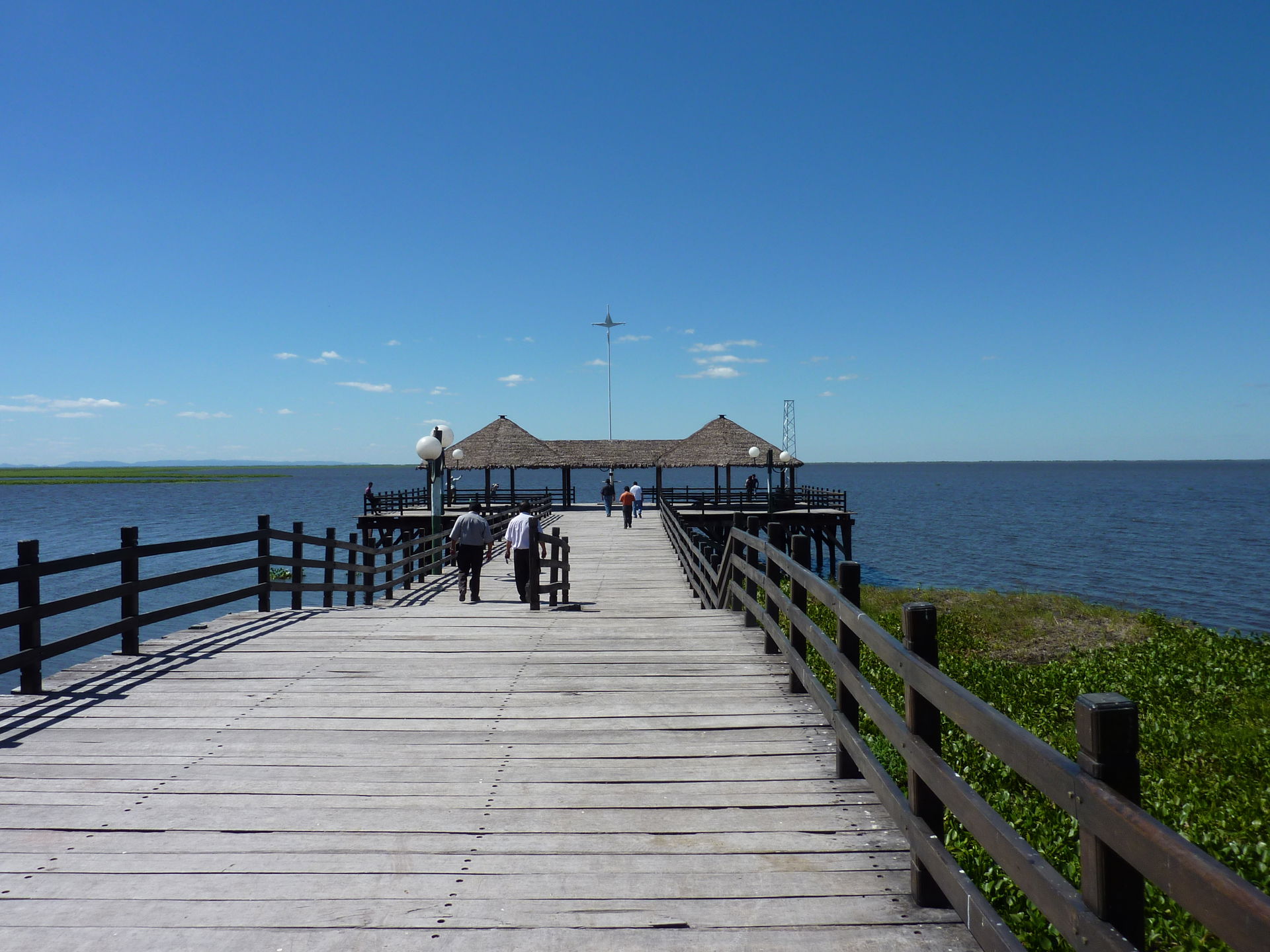 Puerto Suárez pier in Bolivia.