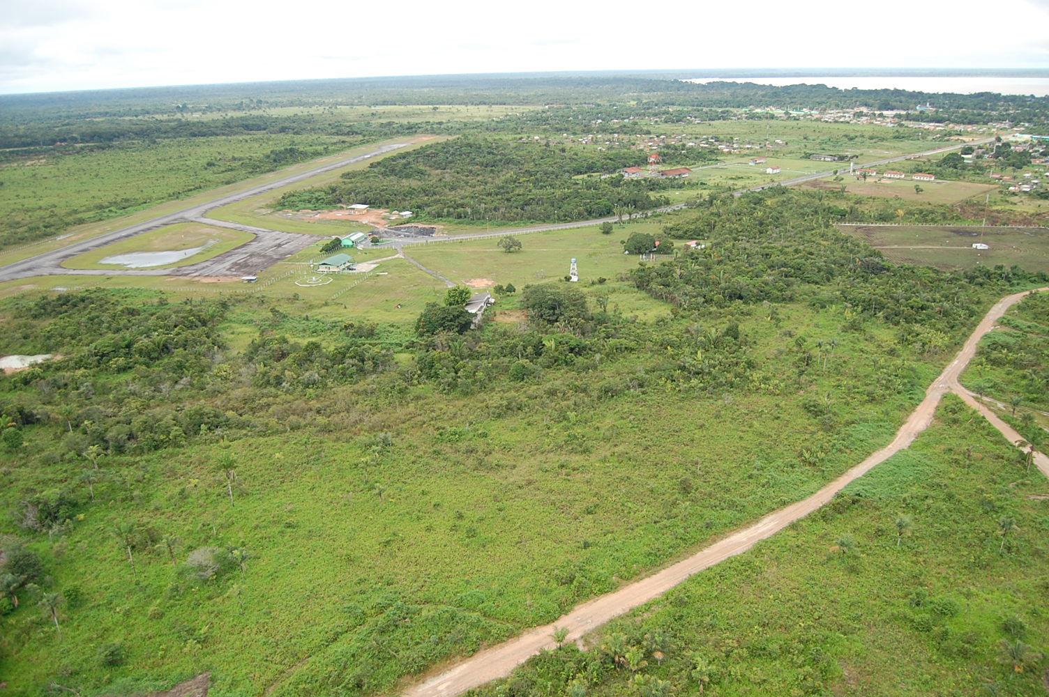Manicoré Airport - aerial view