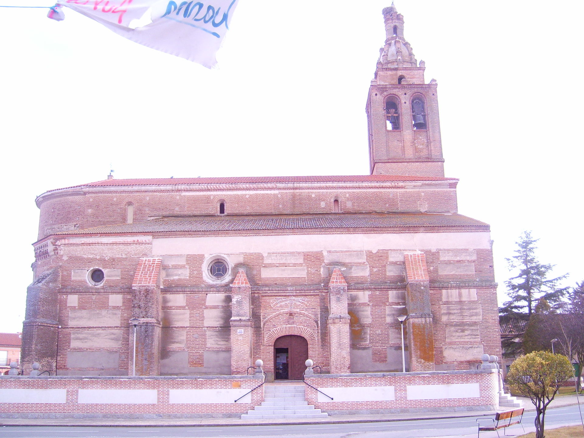 Church of Rágama — of Mudéjar style, in Rágama, the Province of…