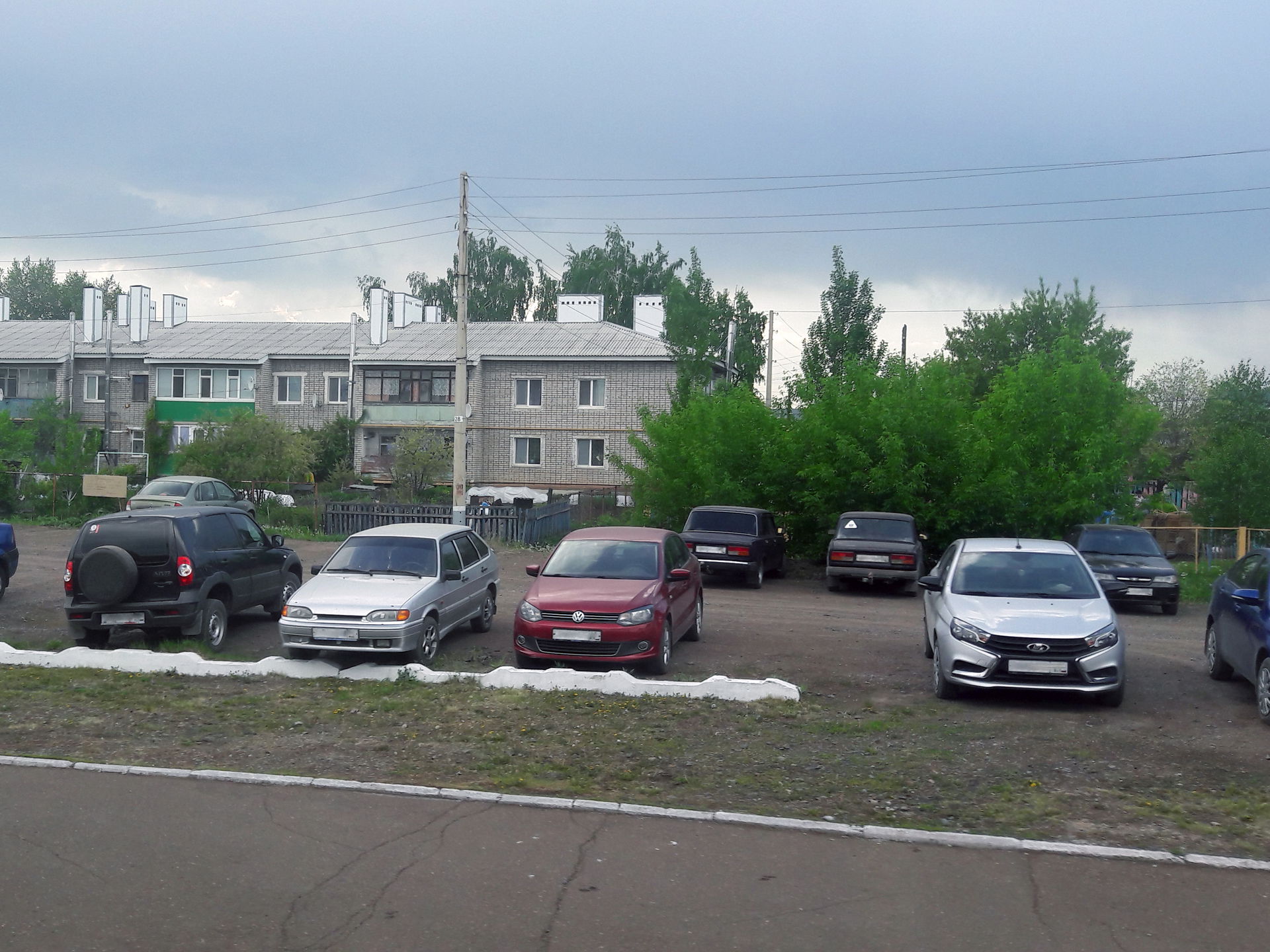 Вид на посёлок Раевский