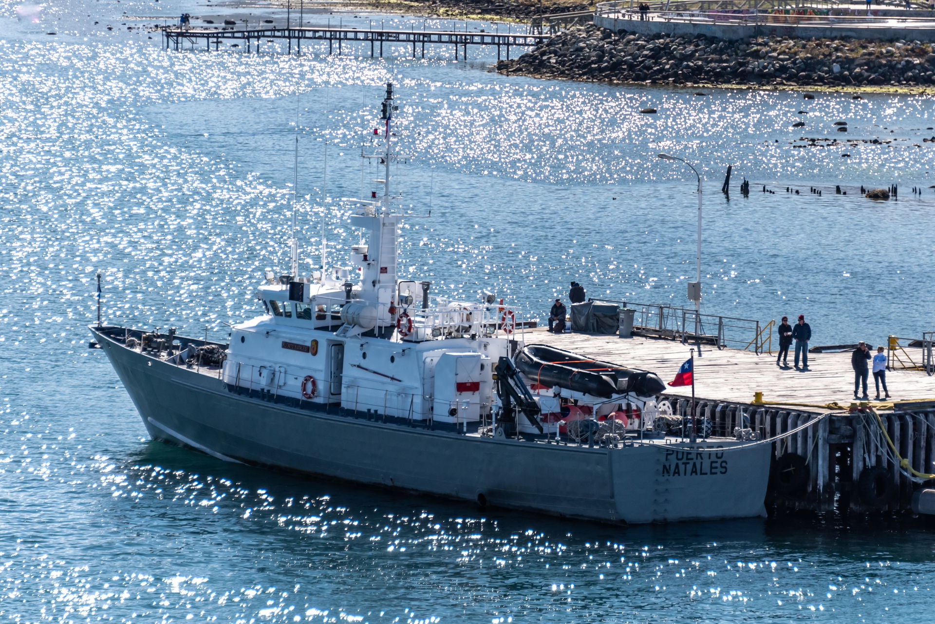 Armada de Chile CNS coastal patrol vessel (Protector Class), LS…