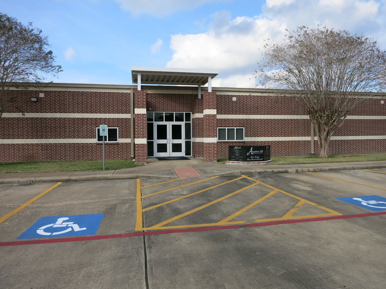 Photo shows Angleton Independent School District Administration…