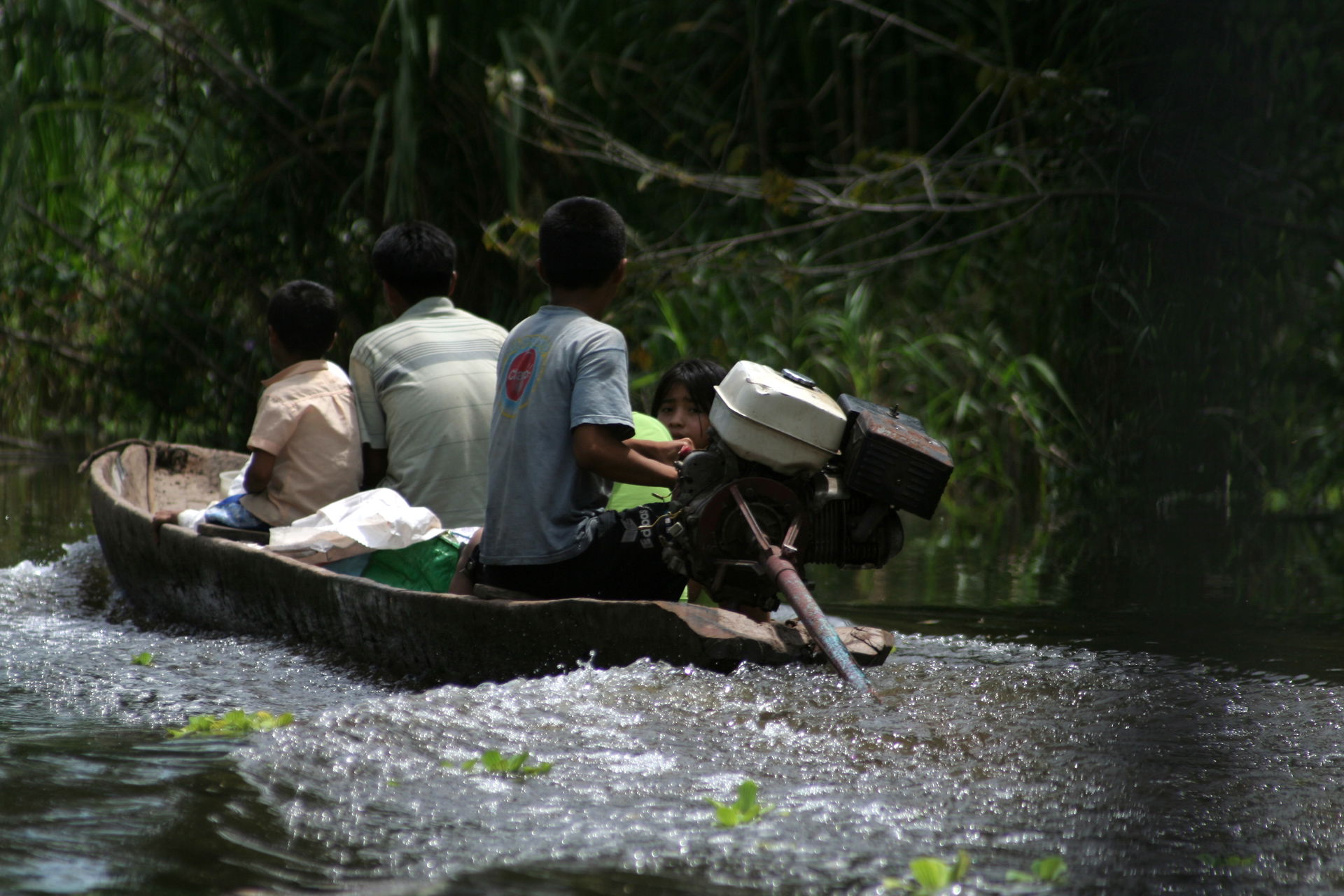 El 2012 y el 2015 recorrí el río Ucayali para llegar a Contaman…