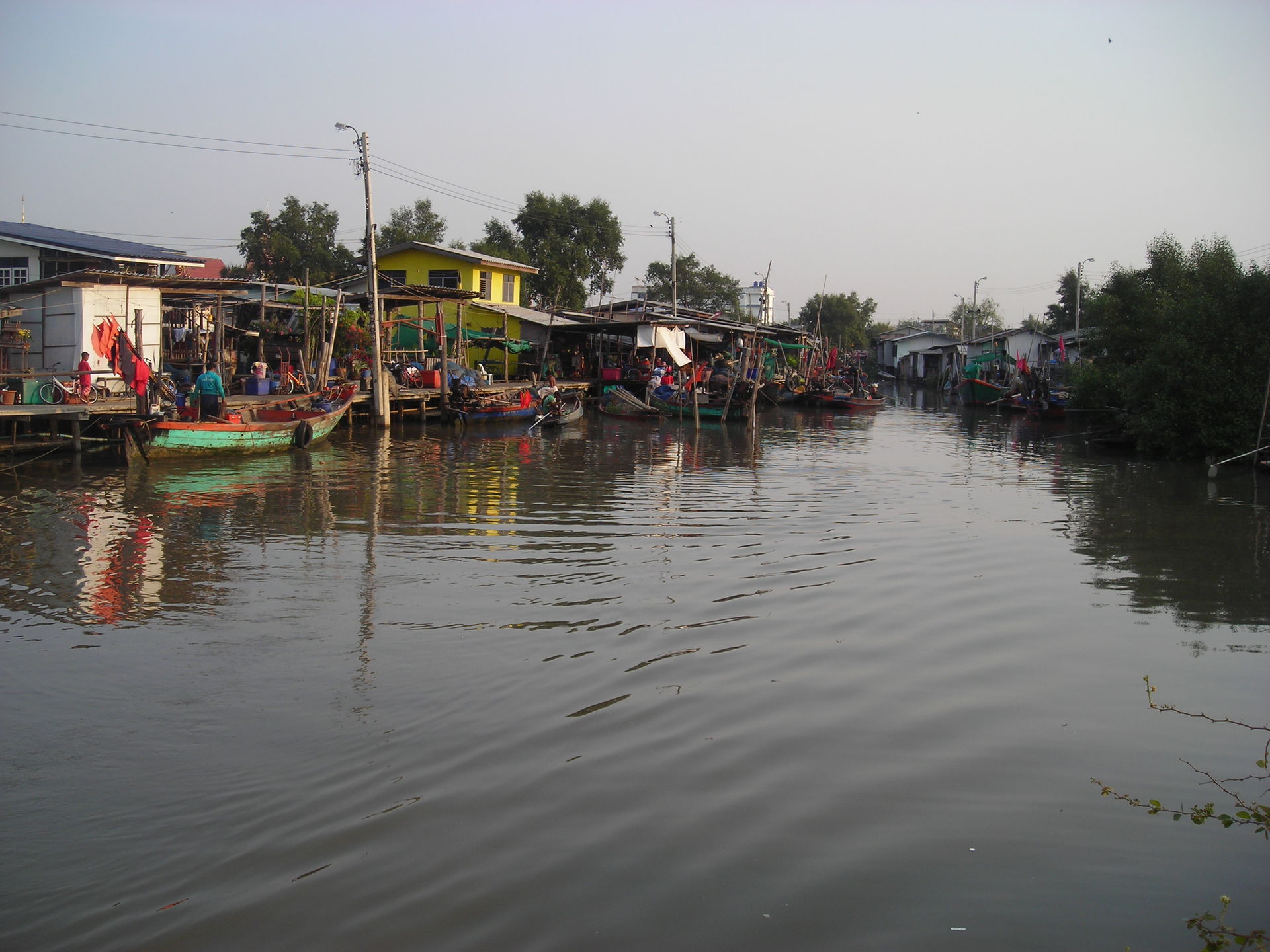 A Klong in Bang Pu Mai, Samut Prakan, Thailand - just 10 metres…