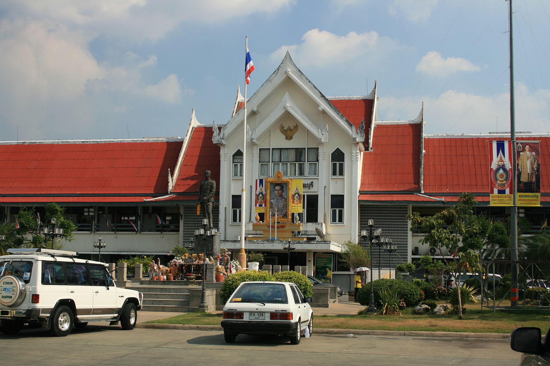 Provincial hall of Saraburi, Thailand