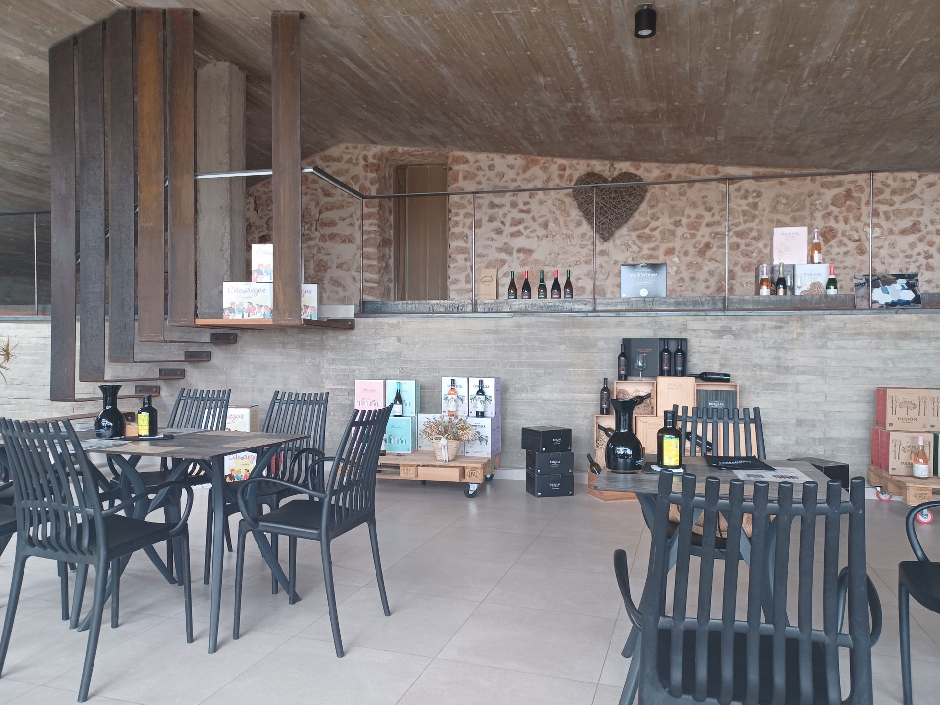 Sierra Norte winery in Requena, Valencia, Spain.