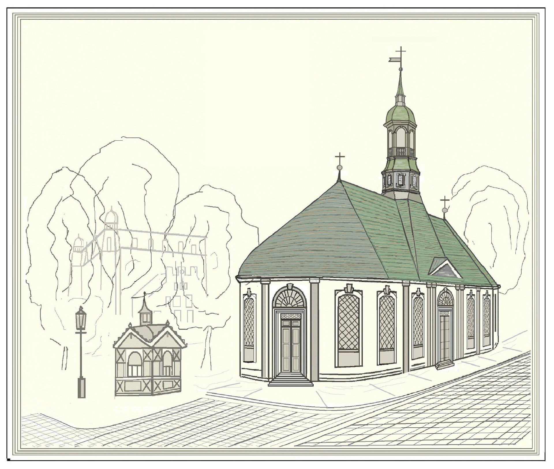 Lithuanian (Land) Church in Tilsit. Lost architectural monument…