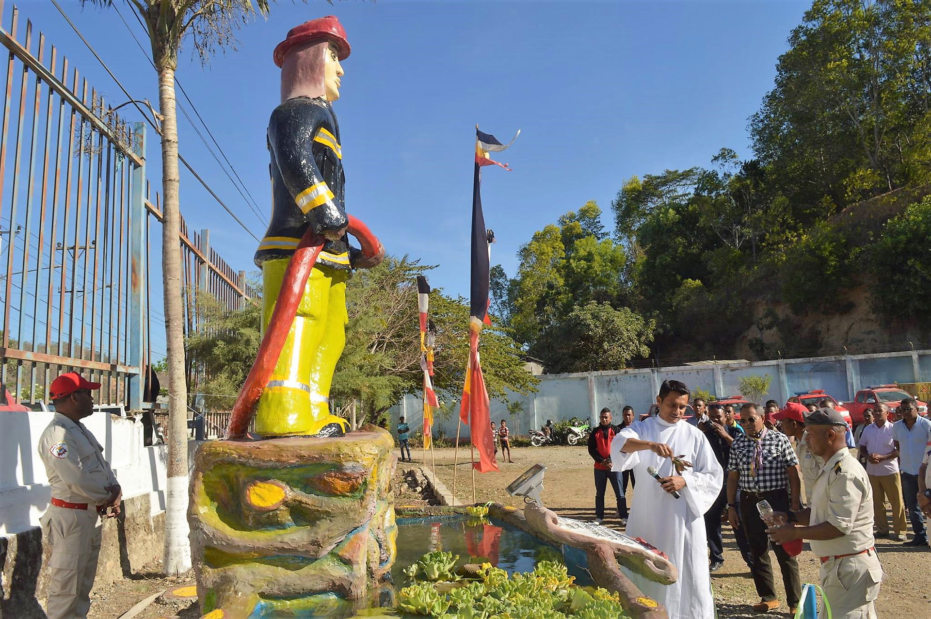 Feuerwehrdenkmal in Aileu