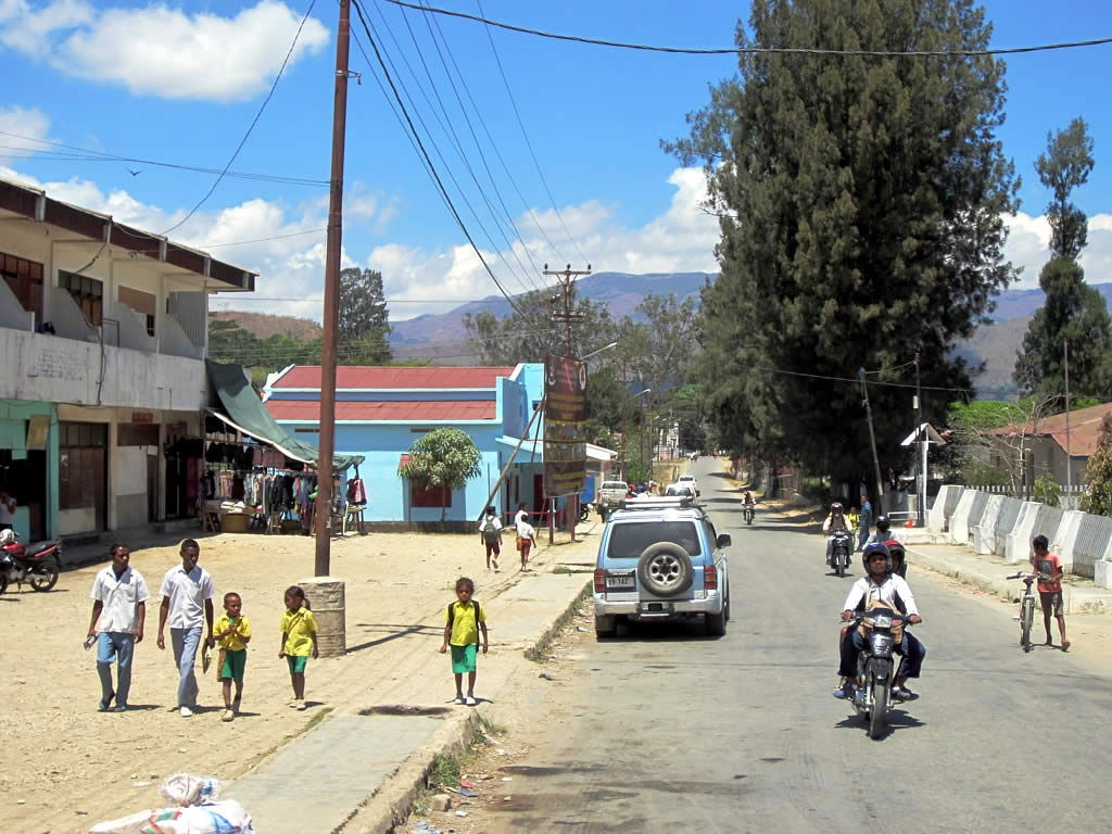 Aileu town, East Timor