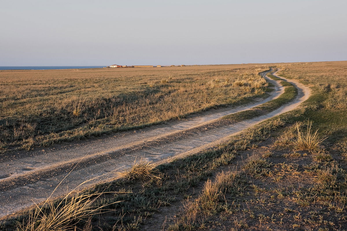 coast of lake Zaysan