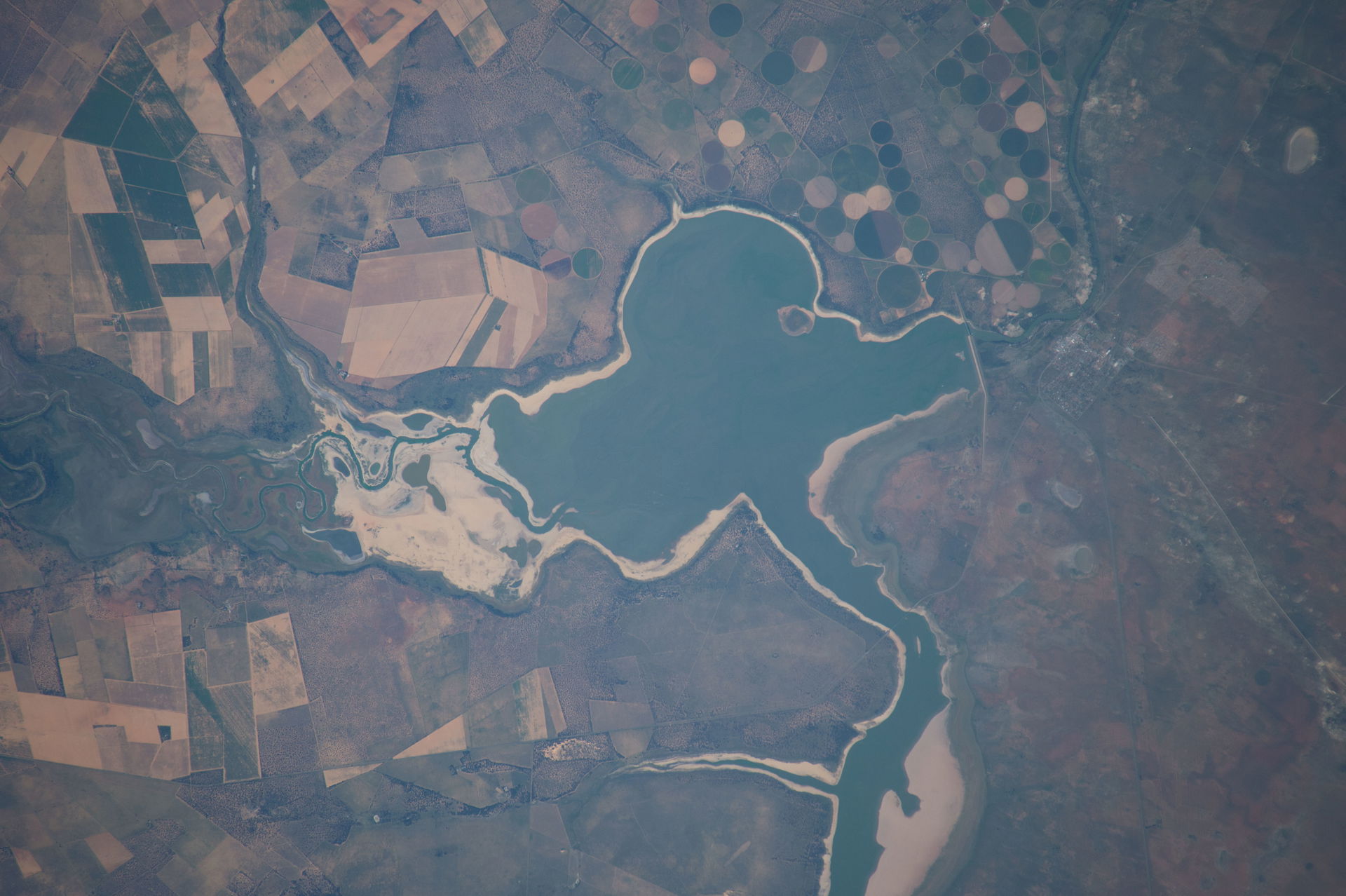 View of South Africa taken during ISS Expedition 47.